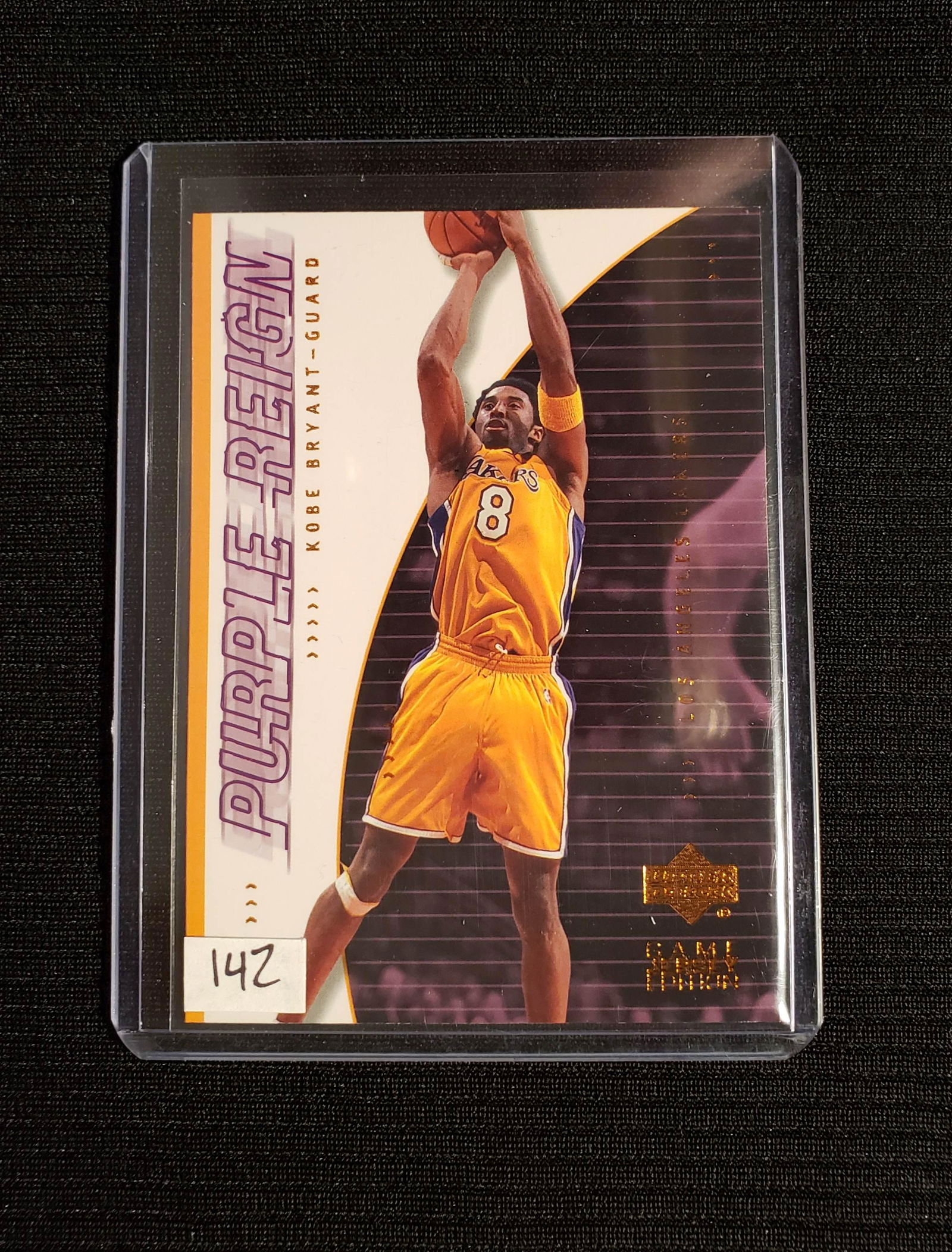 KOBE BRYANT LAKERS PURPLE REIGN INSERT CARD (1 of 1)