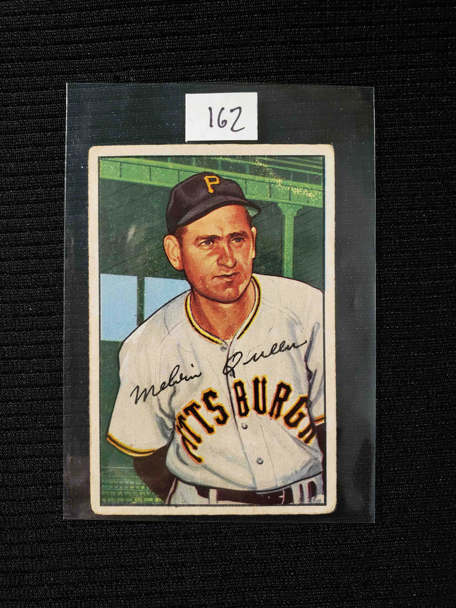 VINTAGE 1952 BOWMAN BASEBALL CARD (1 of 2)