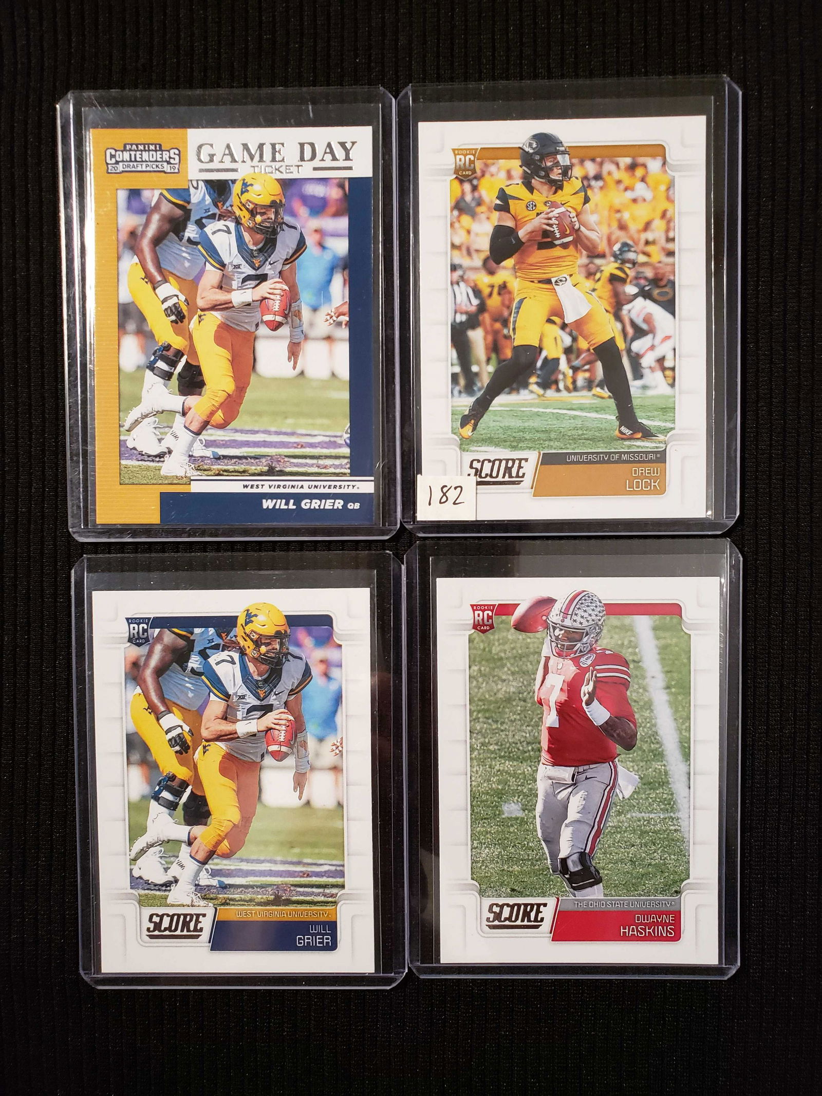 2019 SCORE ROOKIE QUARTERBACK LOT (1 of 1)