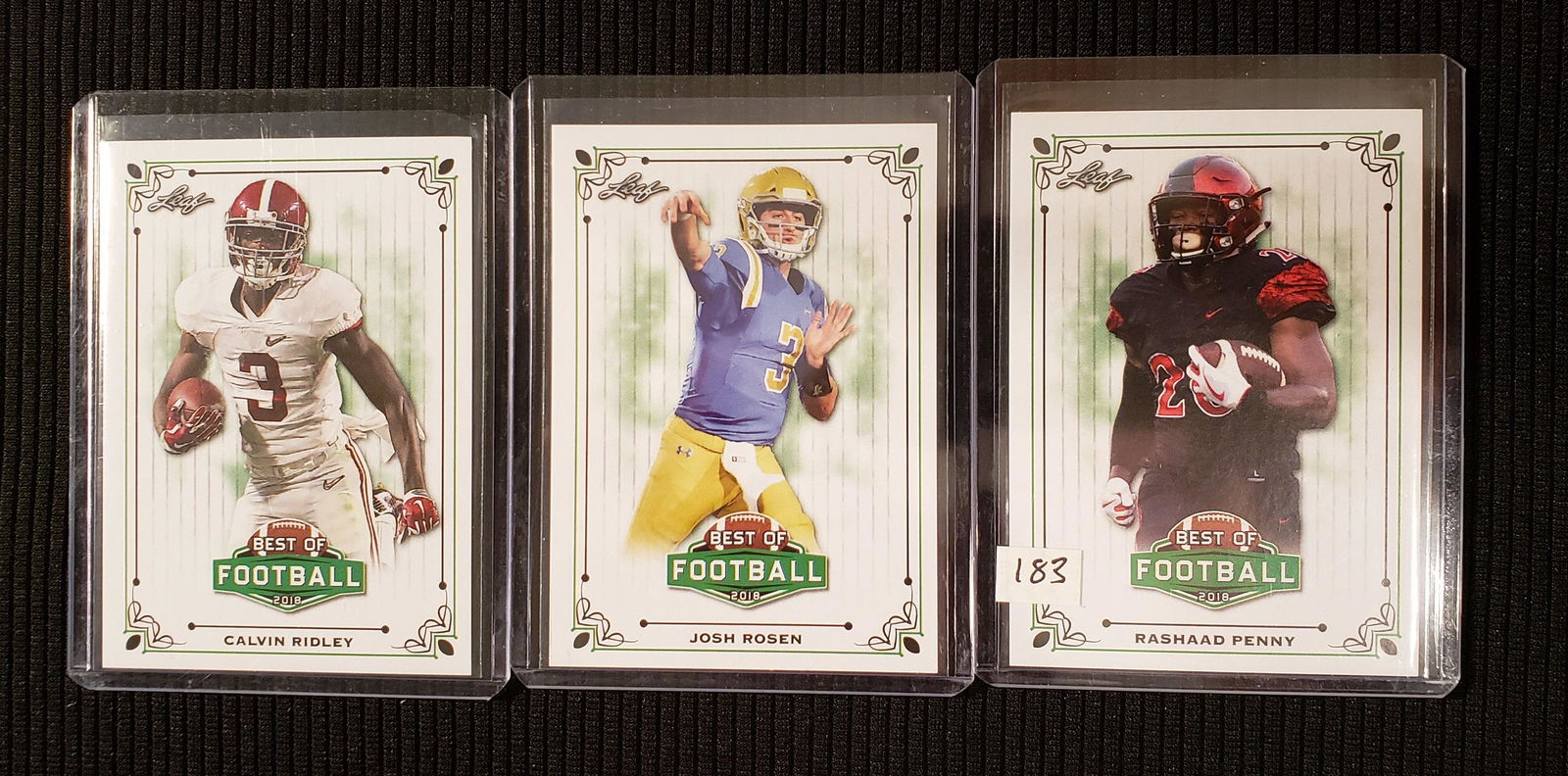 2018 LEAF BEST OF FOOTBALL ROOKIE CARDS (1 of 1)