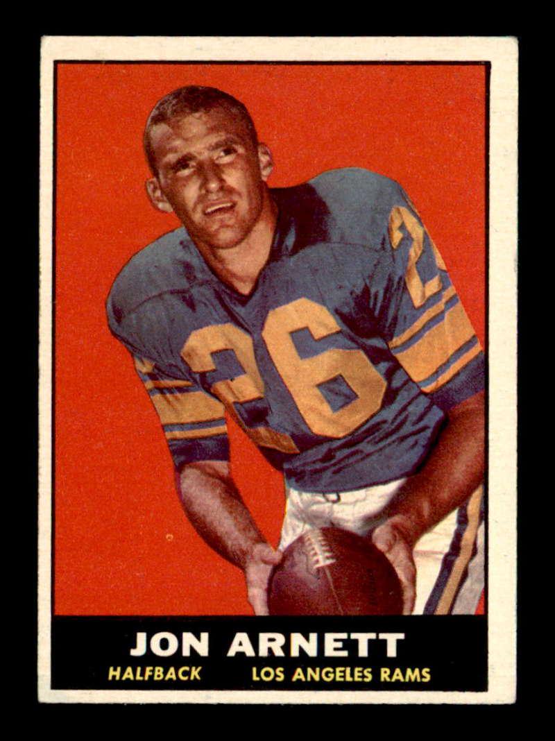 1961 Topps FOOTBALL CARD: 1961 Topps #49 Jon Arnett EX