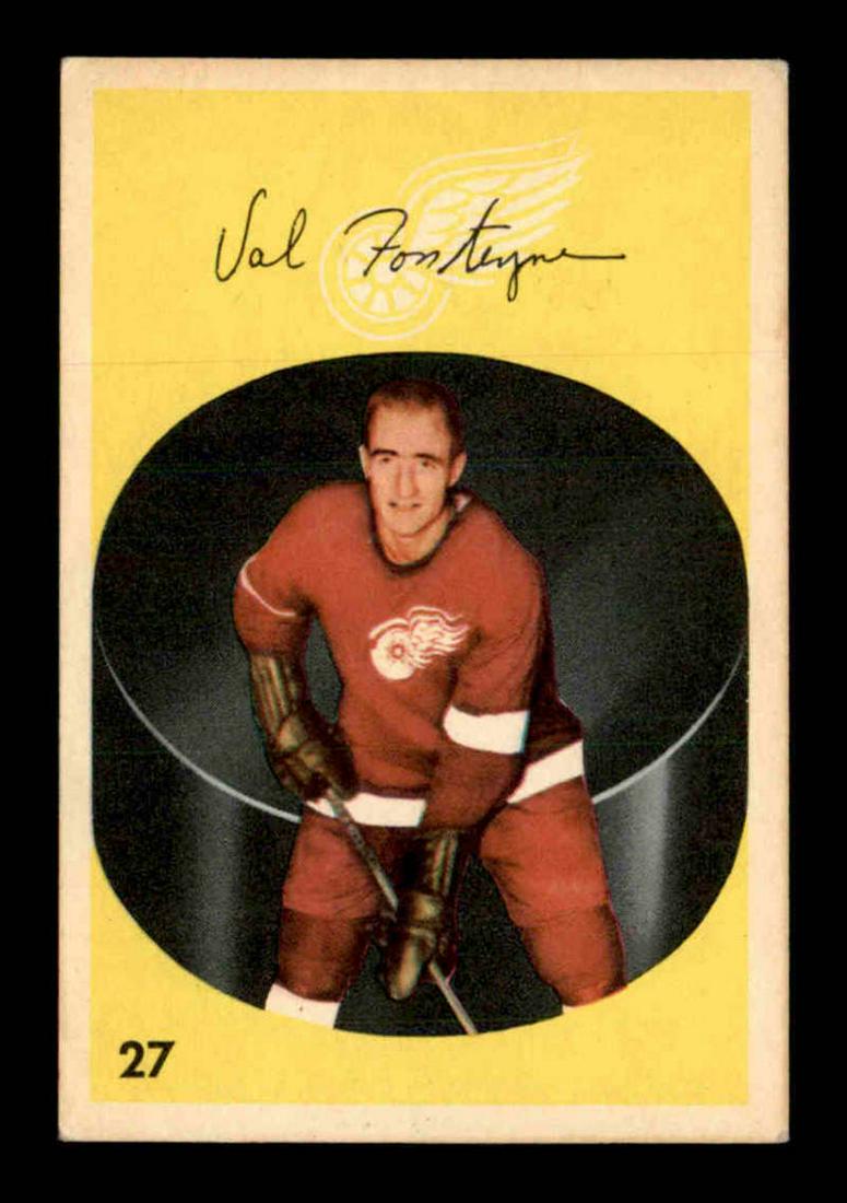 1962 Parkhurst #27 Val Fonteyne VGEX: 1962 Parkhurst #27 Val Fonteyne EX