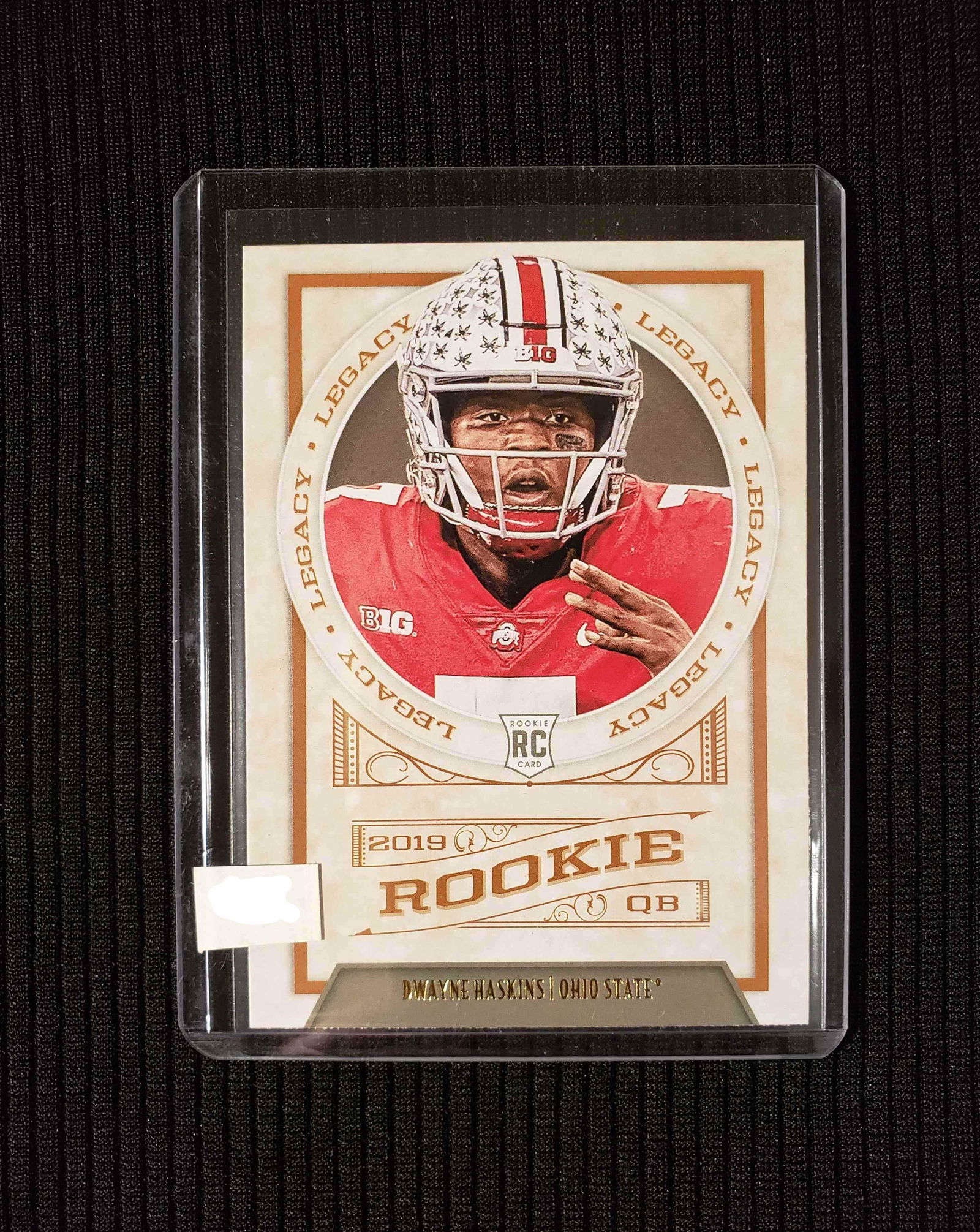 DWAYNE HASKINS WASH. REDSKINS ROOKIE CARD (1 of 1)
