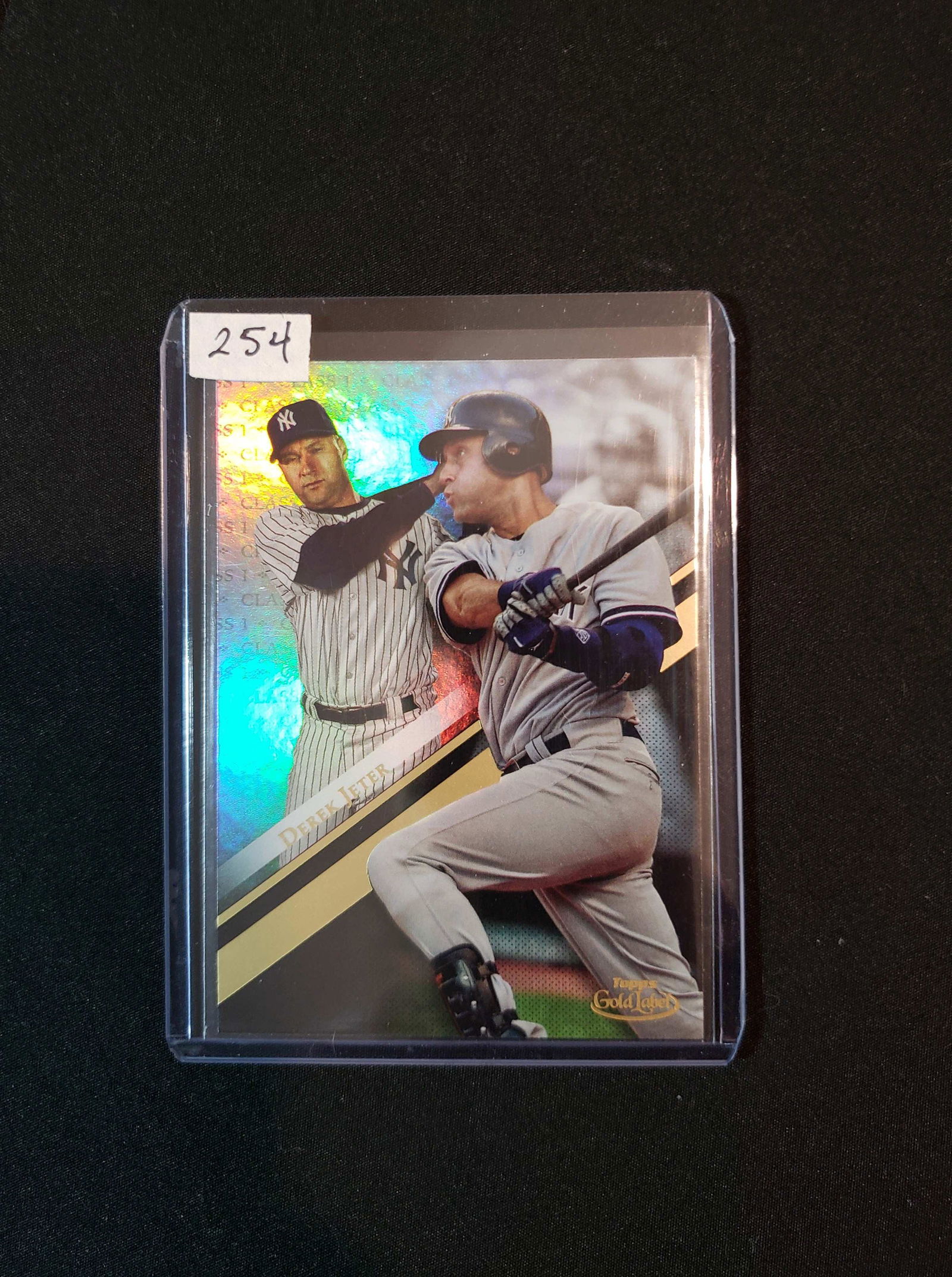 DEREK JETER 2019 TOPPS GOLD LABEL CLASS 1 (1 of 1)