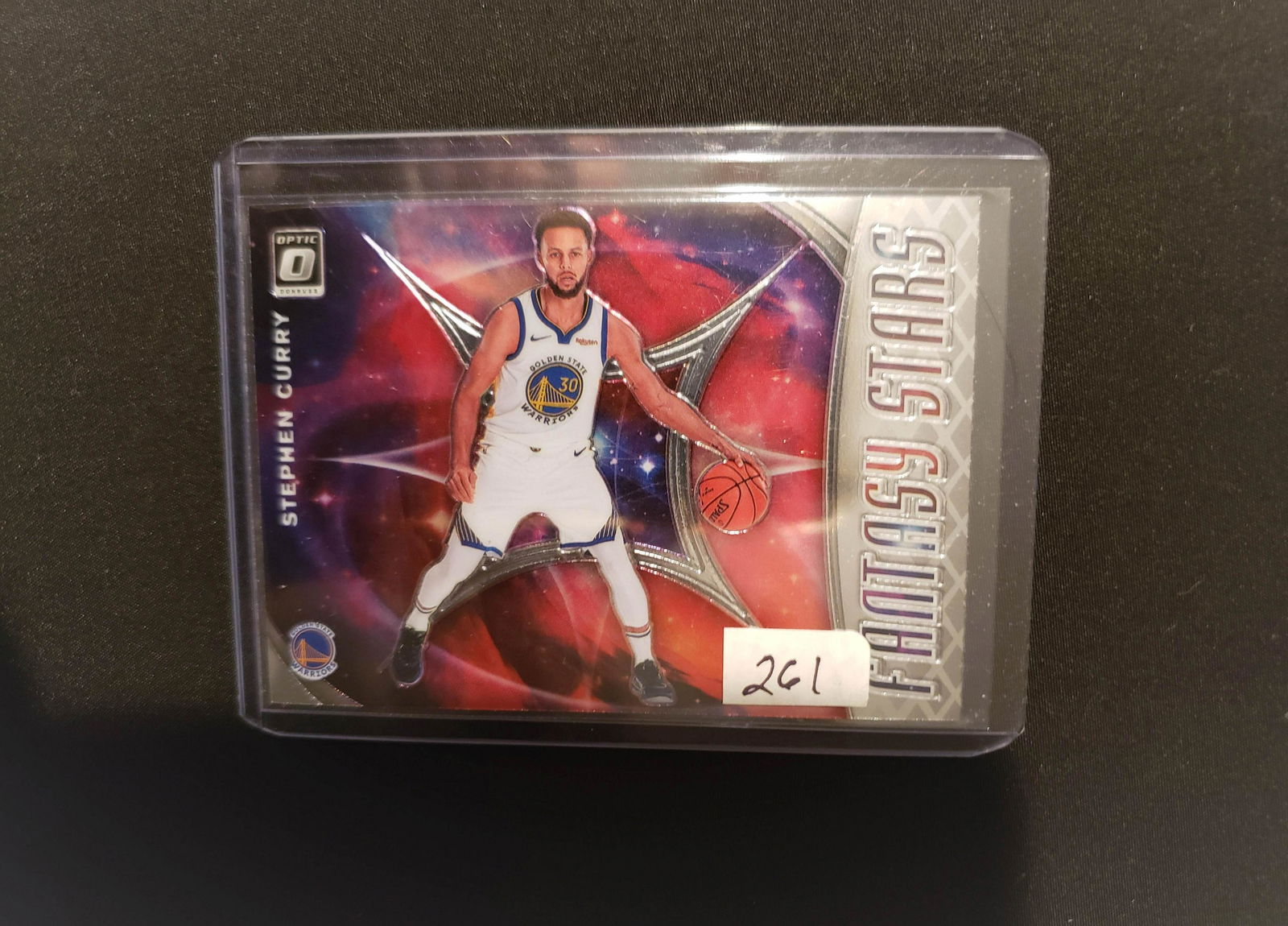 2019-20 OPTIC BASKETBALL STEPH CURRY INSERT CARD (1 of 1)