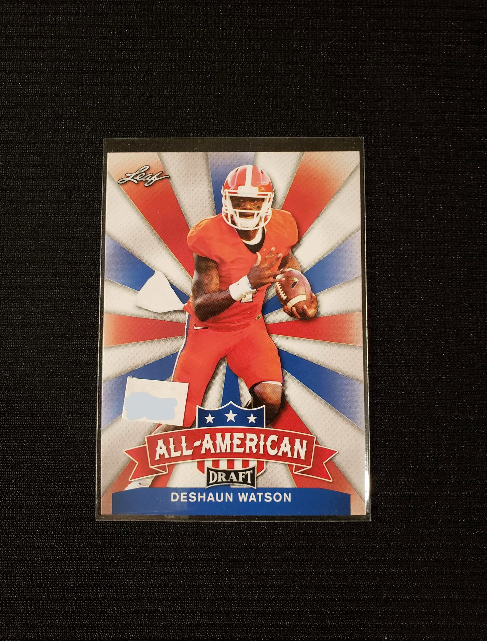 2017 LEAF DRAFT DESAHWN WATSON ROOKIE INSERT (1 of 1)