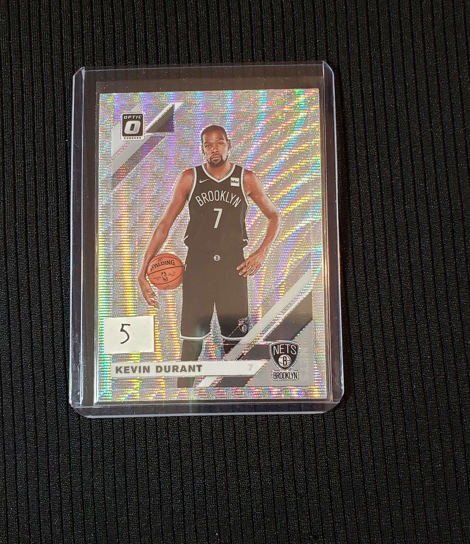 2019-20 OPTIC KEVIN DURANT SILVER WAVE PRIZM (1 of 1)