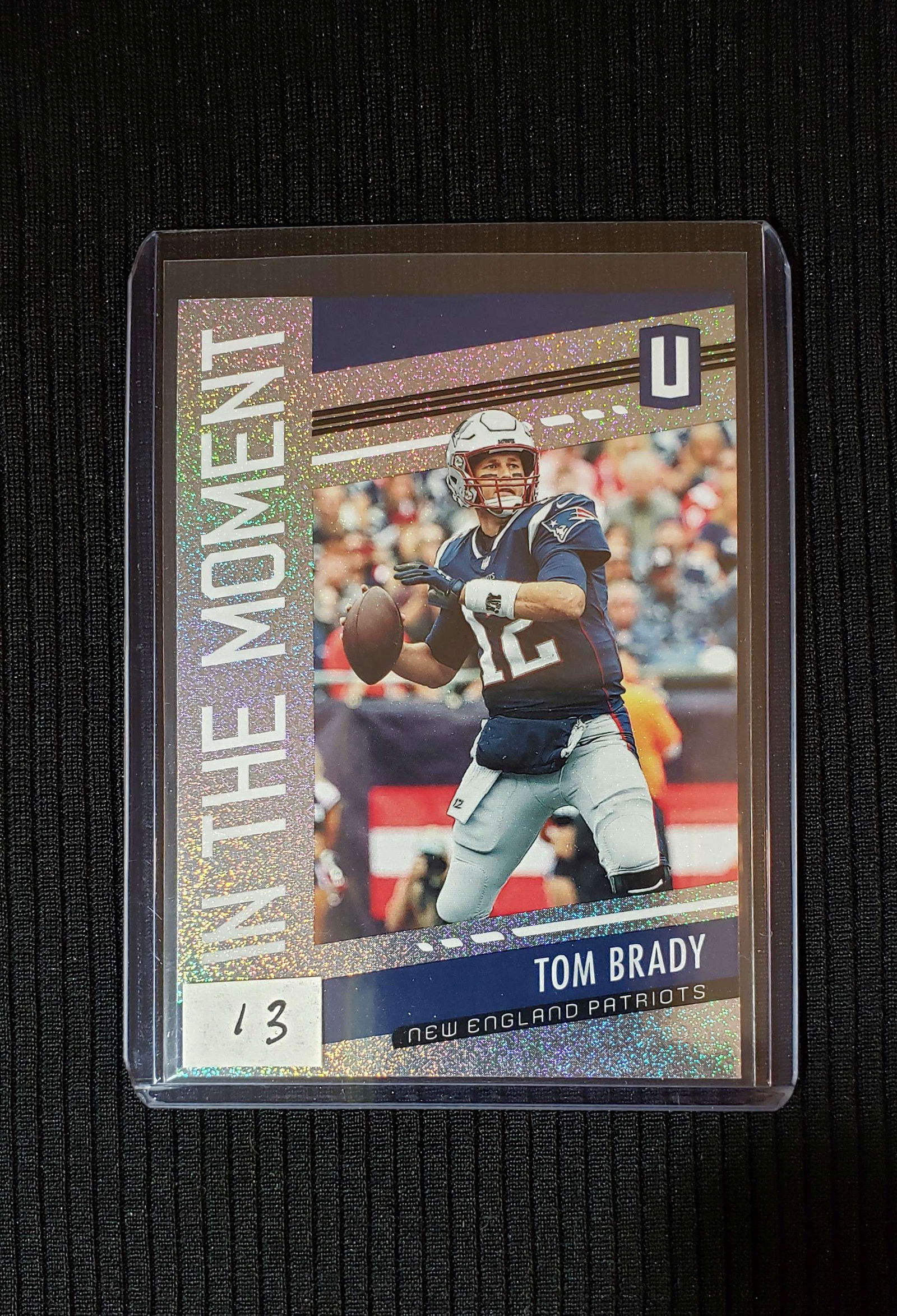 TOM BRADY 2019 UNPARALLLED IN THE MOMENT INSERT (1 of 1)