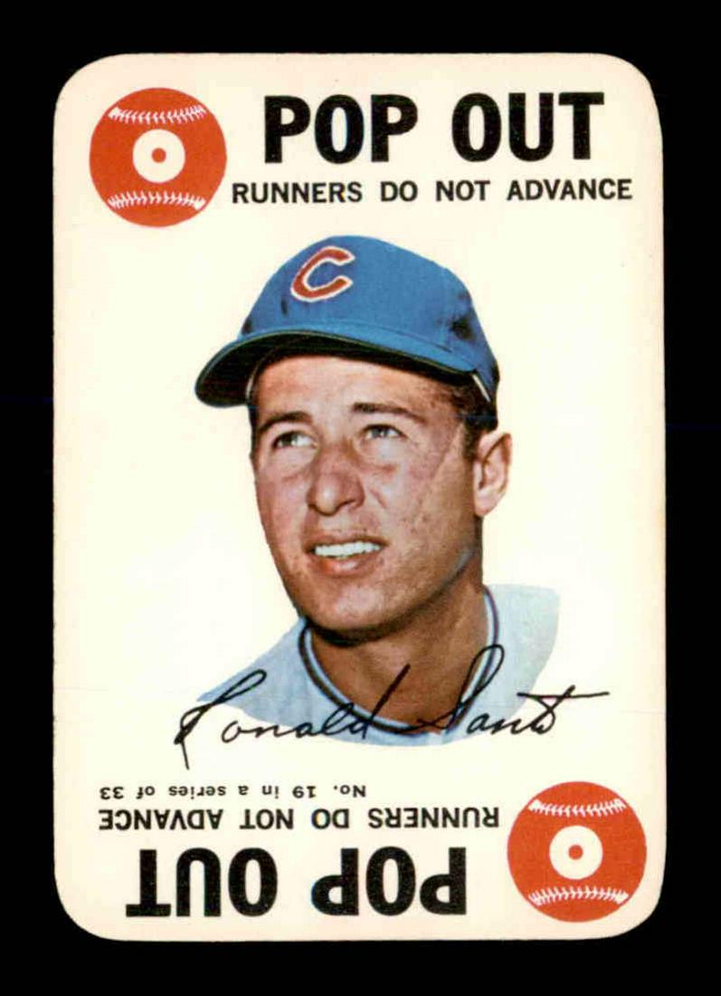 1968 TOPPS BASEBALL GAME CARD INSERT (1 of 2)