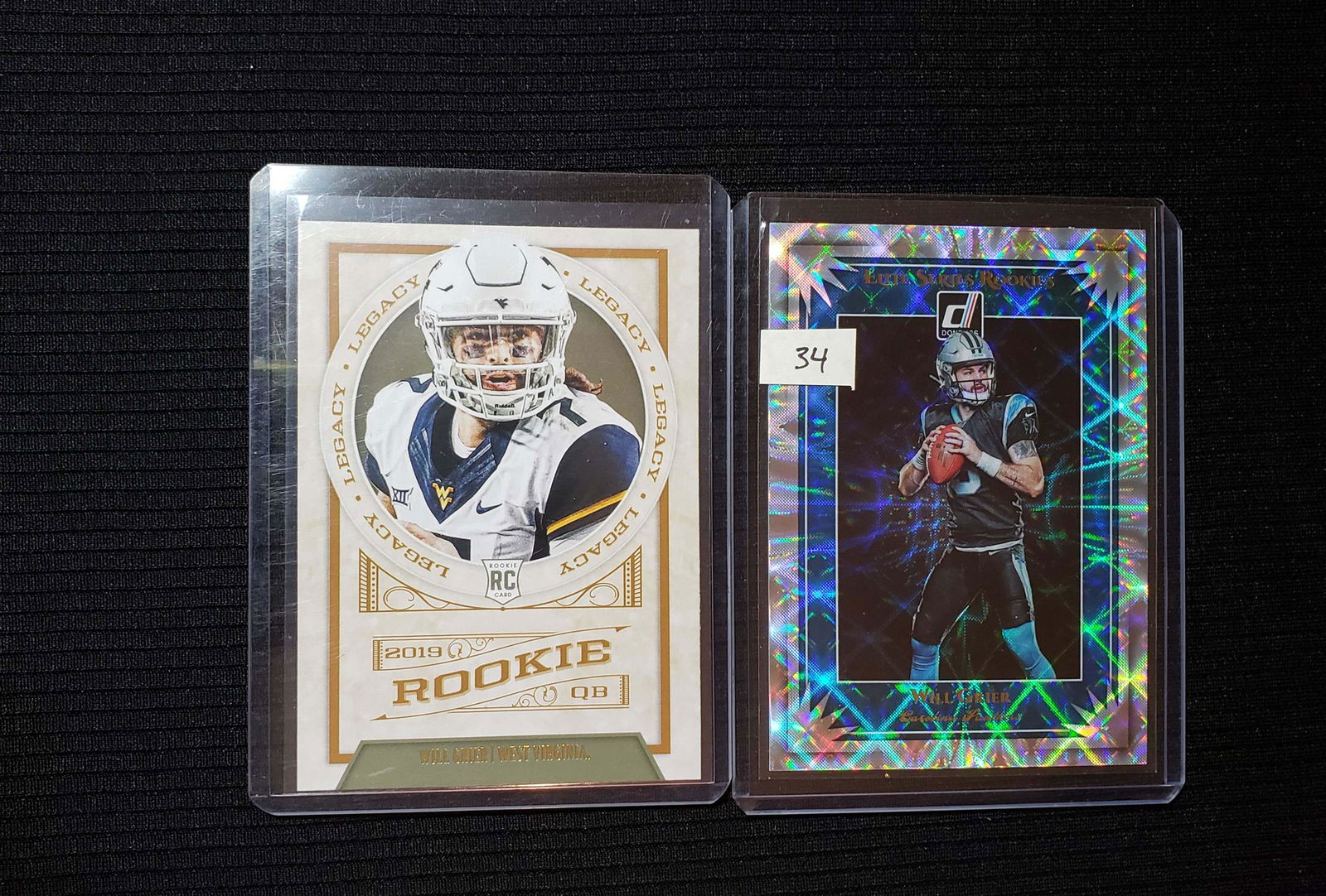 WILL GRIER CAROLINA PANTHERS QB ROOKIE CARDS (1 of 1)