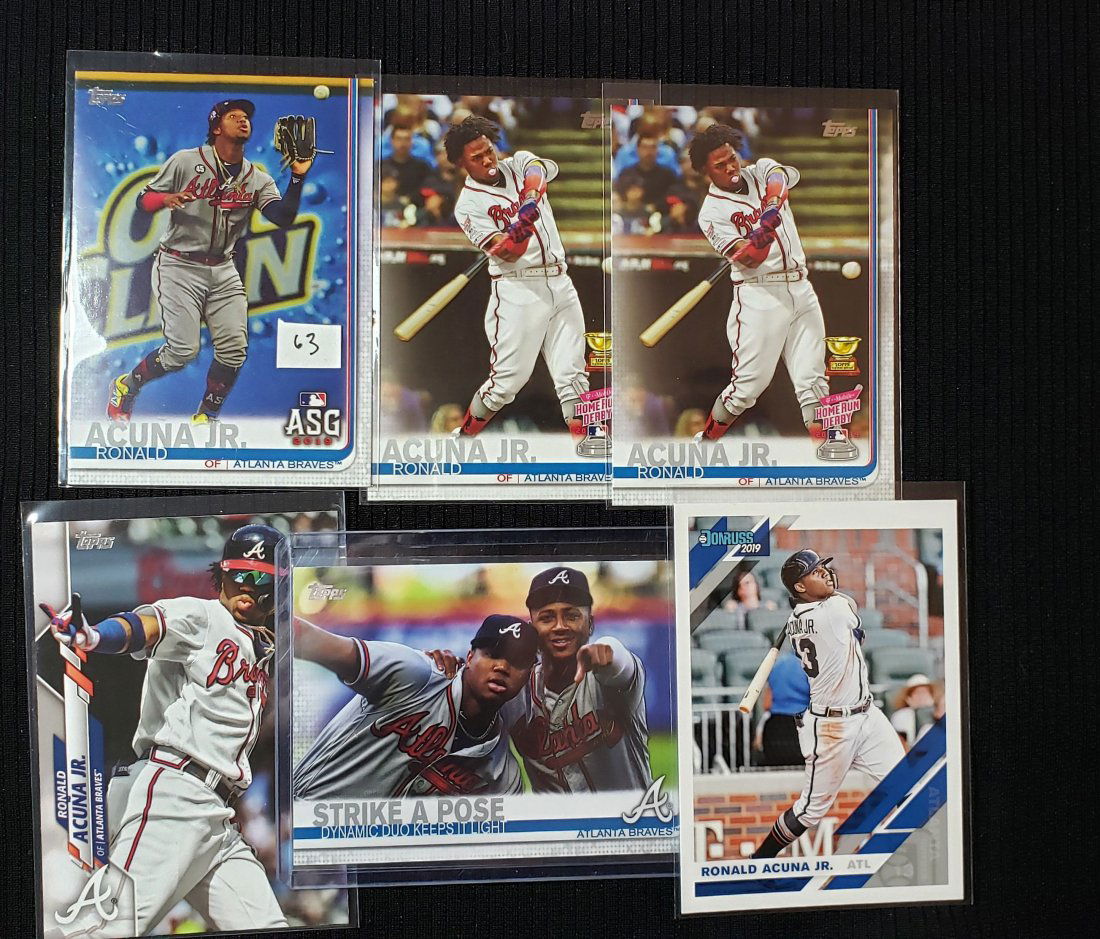 2019-2020 RONALD ACUNA JR CARD LOT (1 of 1)