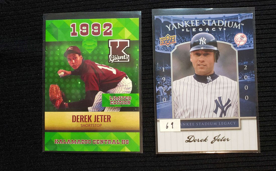 DEREK JETER PRE-ROOKIE CARD LOT (1 of 1)