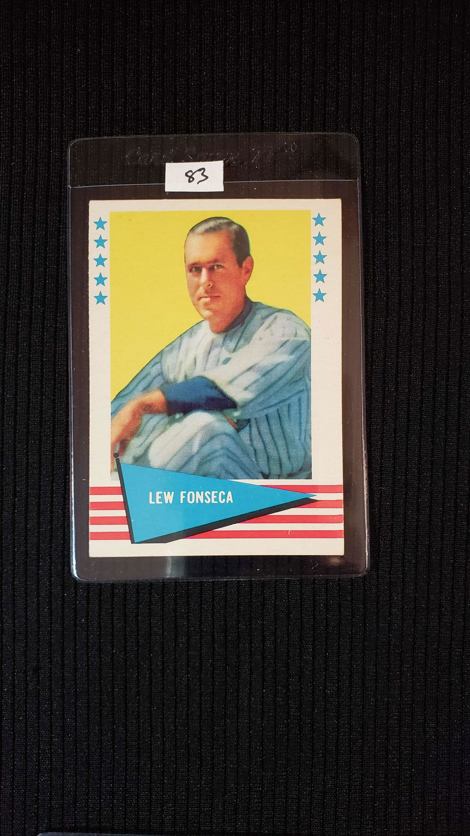 1961 FLEER BASEBALL GREATS (1 of 2)