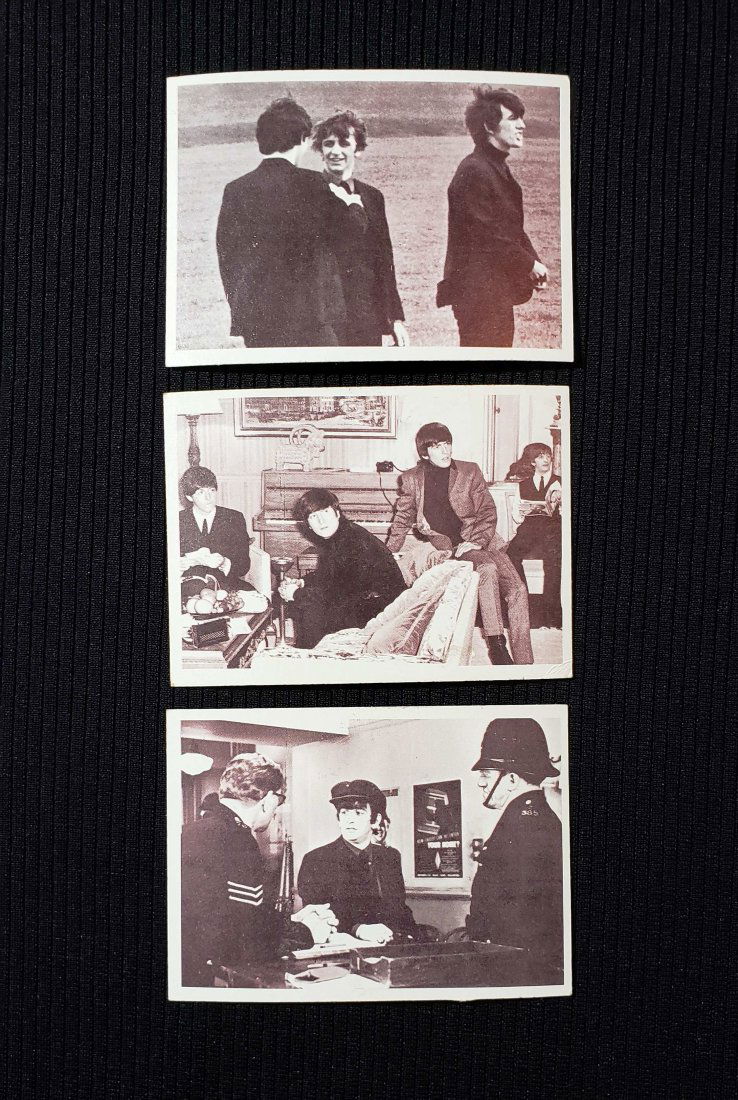 THE BEATLES 1964 "A Hard Days Night" Movie Cards (1 of 2)