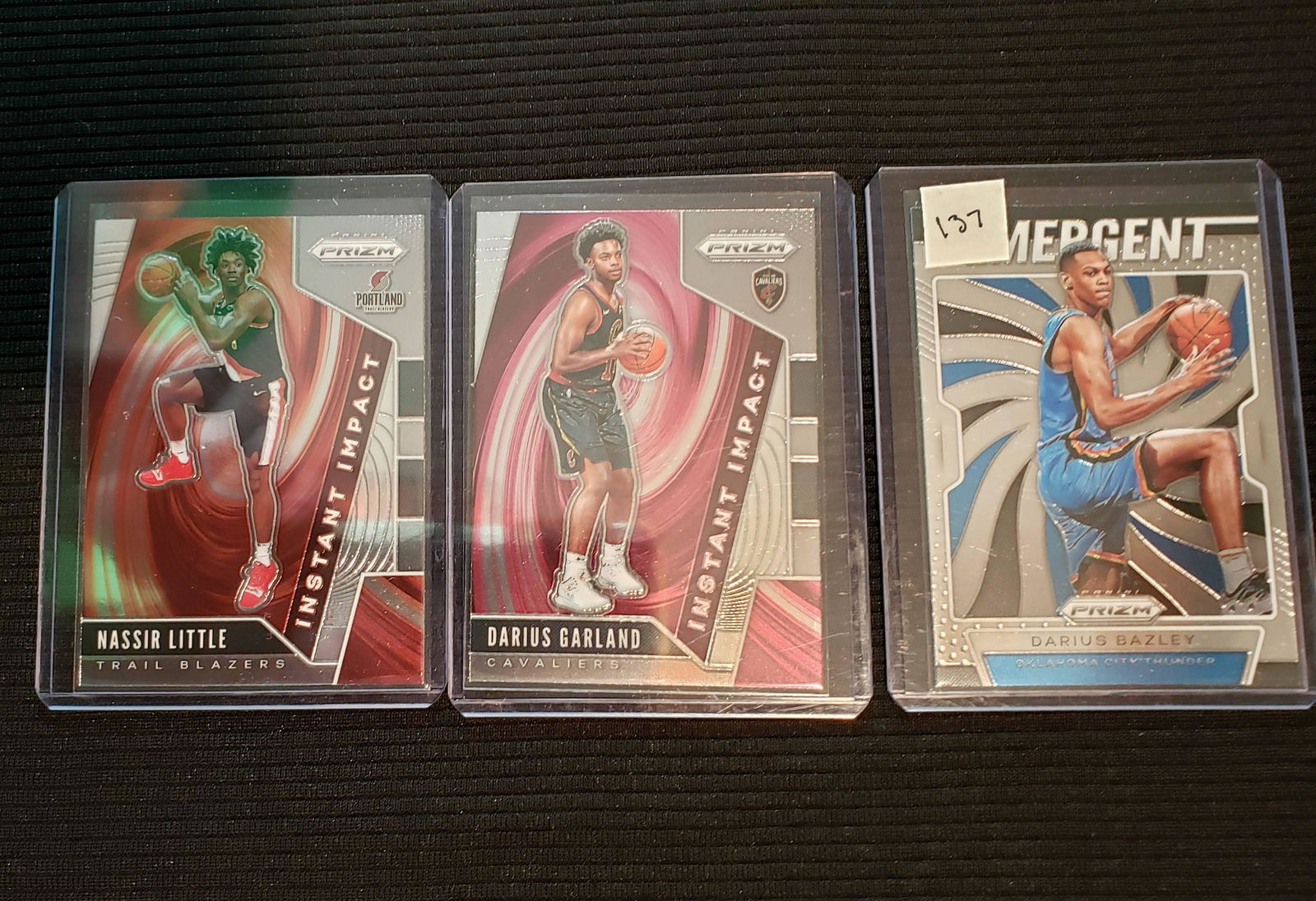 LOT OF 3 PRIZM ROOKIE INSERT CARDS (1 of 1)