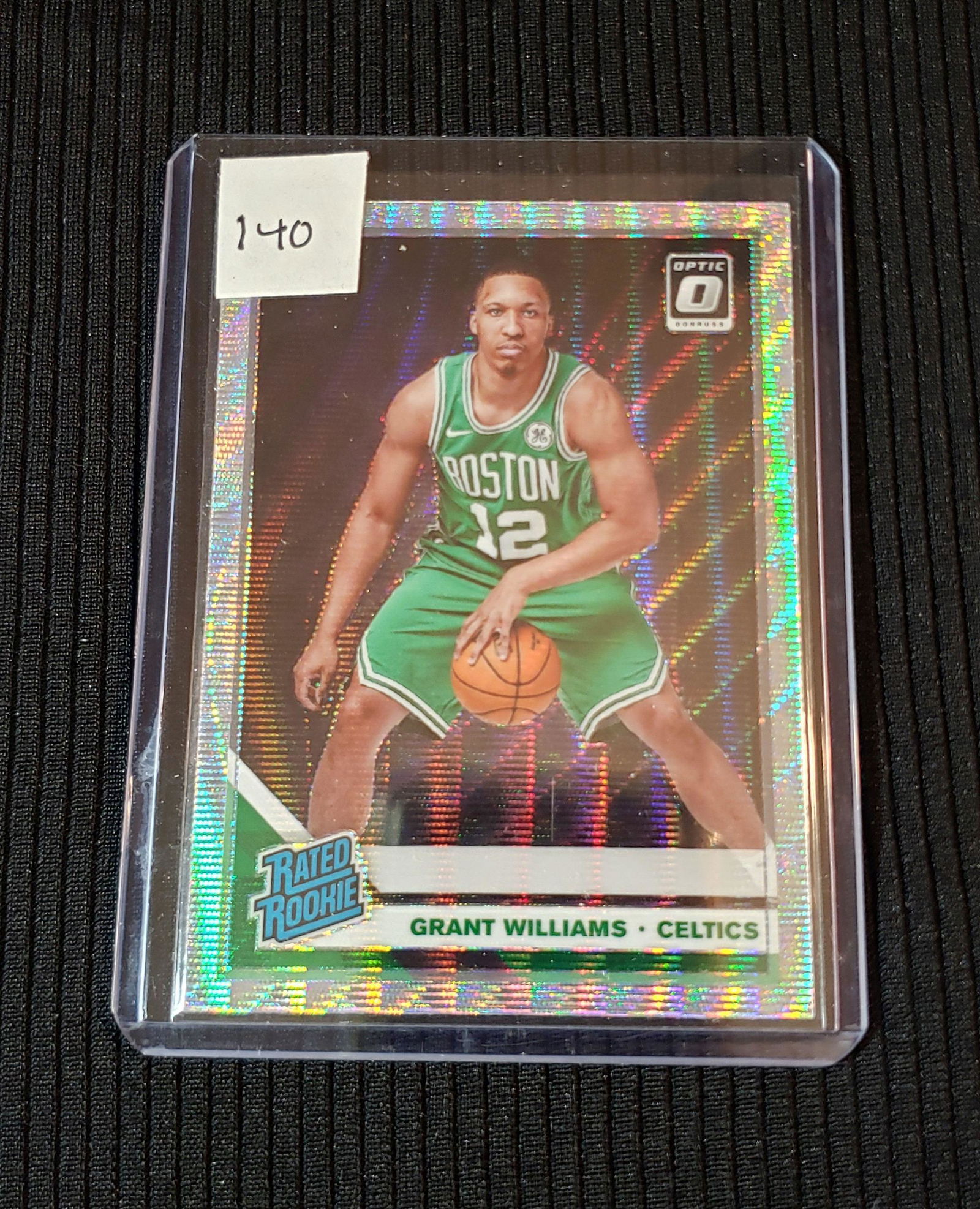 2019-20 OPTIC GRANT WILLIAMS CELTICS SILVER WAVE RATED (1 of 1)