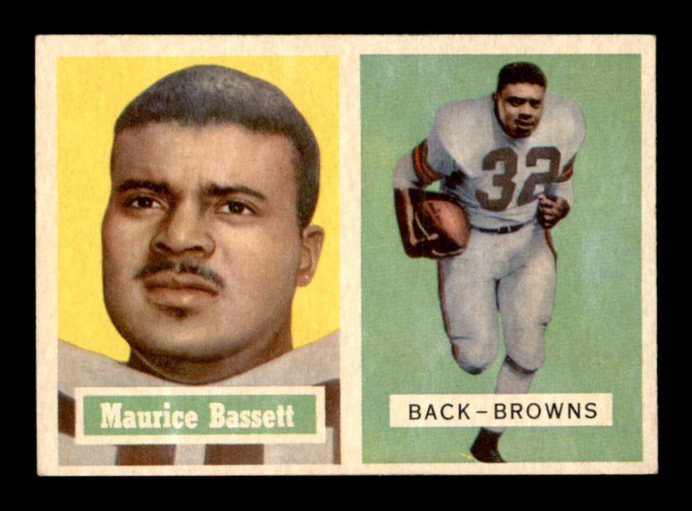 1957 Topps #64 Maurice Bassett EX/EX+ (1 of 2)