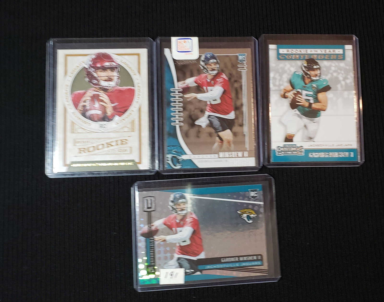 GARDNER MINSHEW JACKSONVILLE 2019 ROOKIE CARDS (1 of 1)