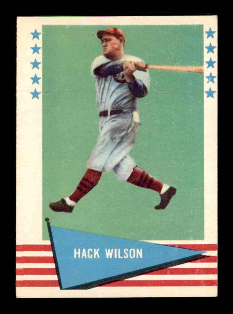 1961 Fleer #87 Hack Wilson EX/EX+ (1 of 2)