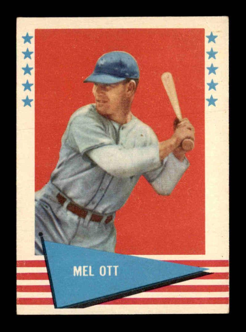 1961 Fleer #68 Mel Ott VGEX (1 of 2)