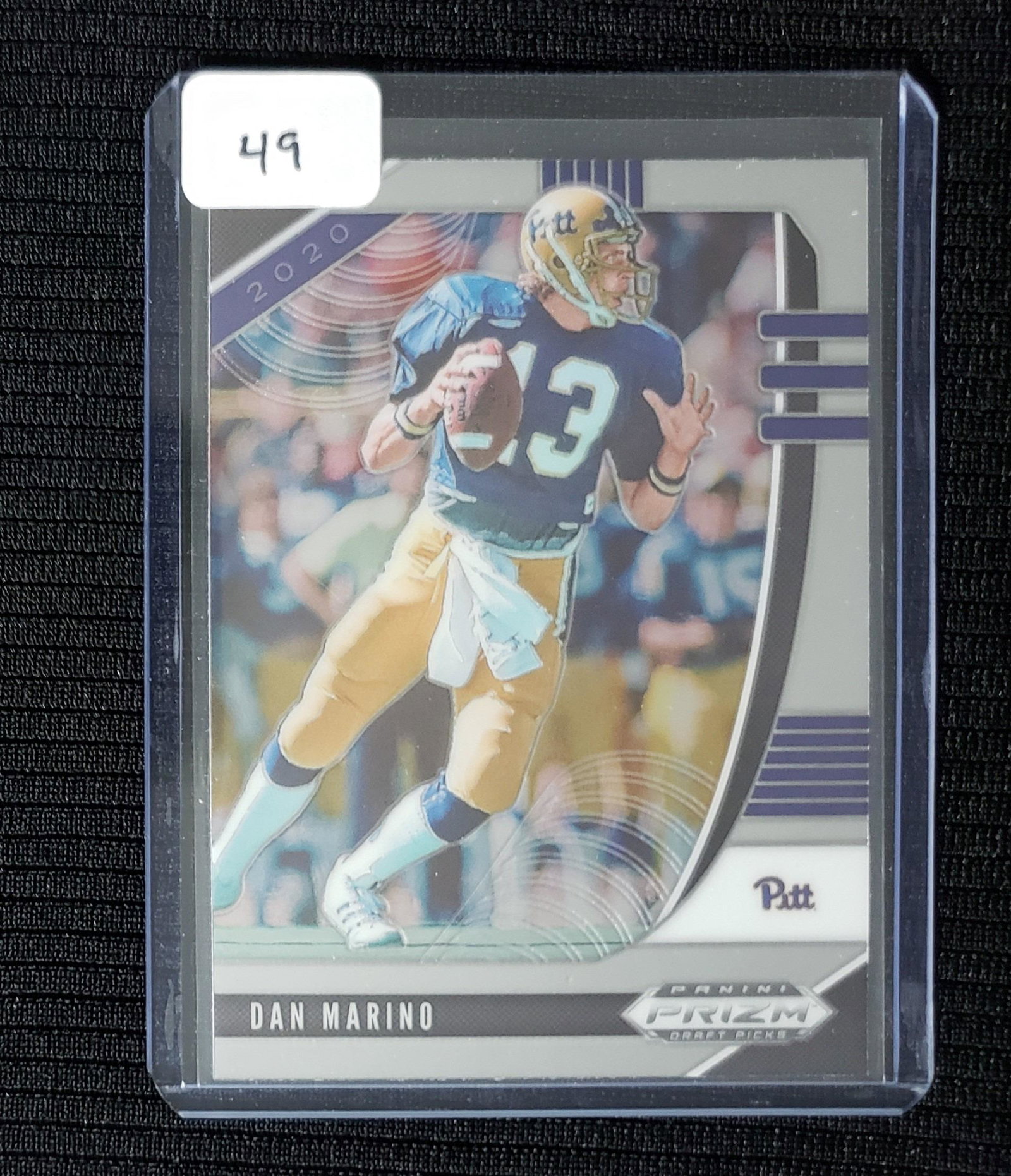 2020 PRIZM DRAFT DAN MARINO PITT PANTHERS: 2020 PRIZM DRAFT DAN MARINO PITT PANTHERS