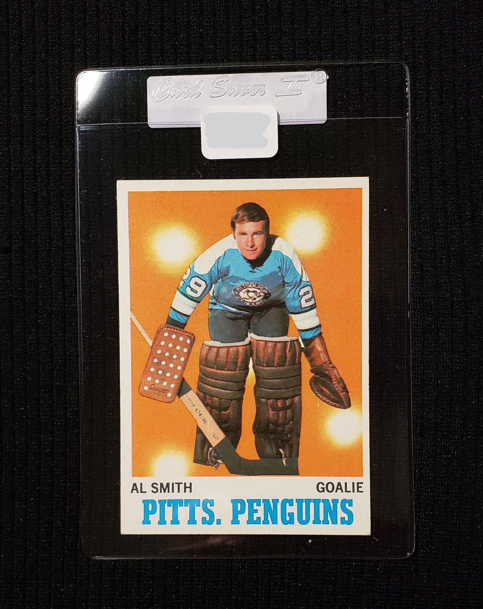 1970 TOPPS HOCKEY AL SMITH PITTS. PENGUINS: 1970 TOPPS HOCKEY AL SMITH PITTS. PENGUINS