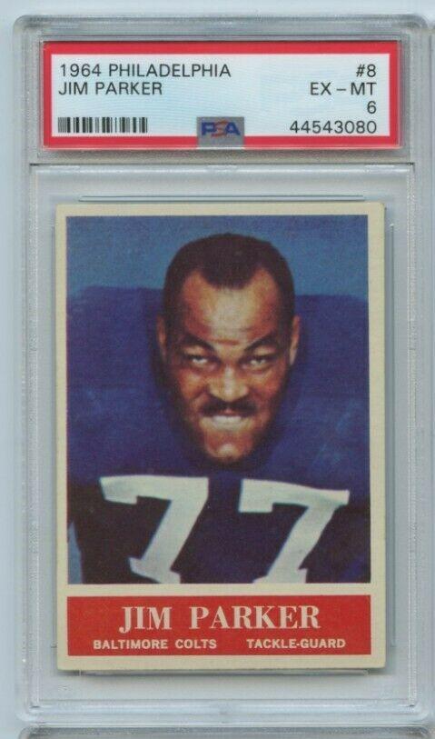 PSA GRADED JIM PARKER 1964 PHILADELPHIA GUM: PSA GRADED JIM PARKER 1964 PHILADELPHIA GUM