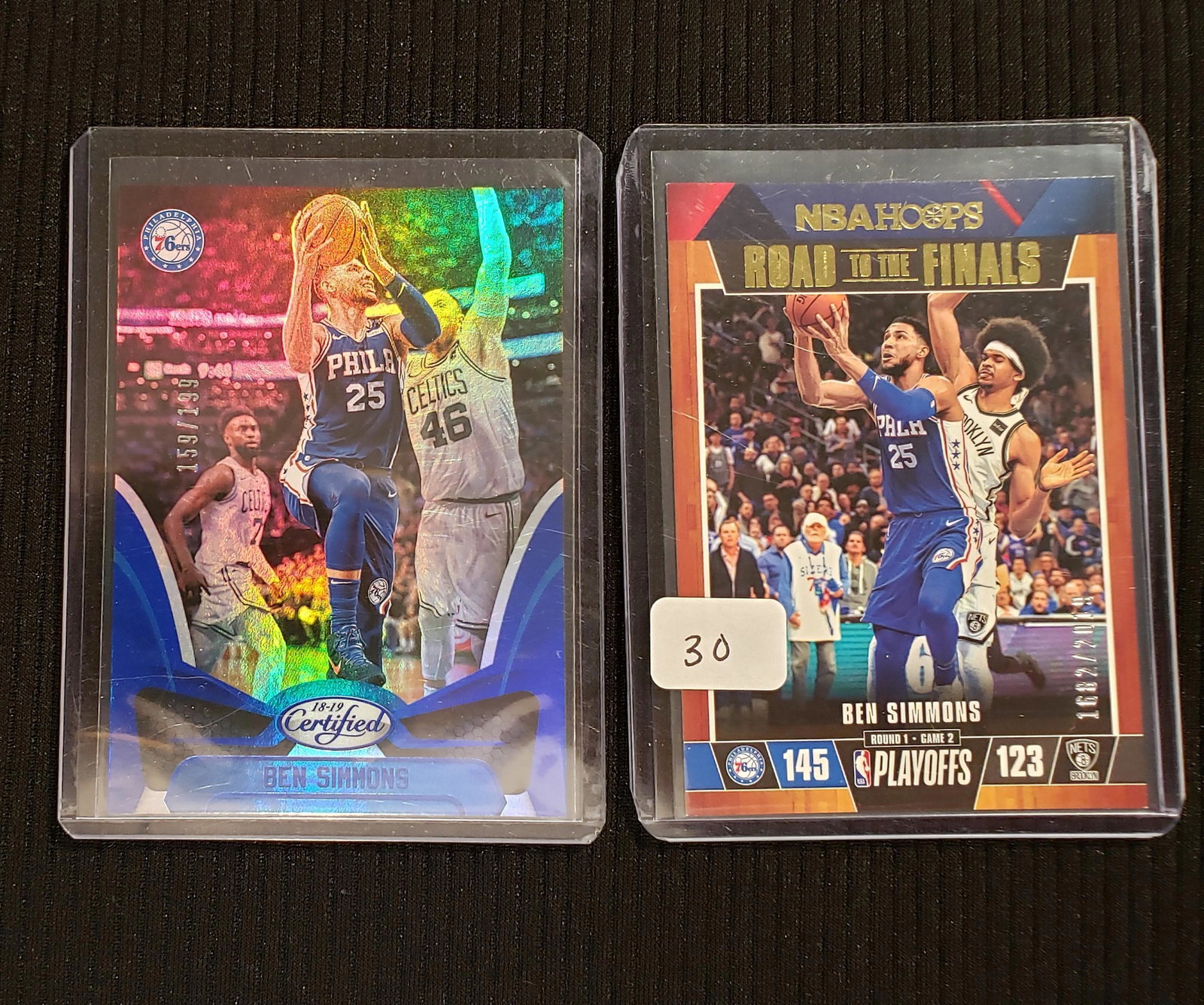 BEN SIMMONS PHILADELPHIA 76ERS NUMBERED SHORT PRINTS (1 of 1)