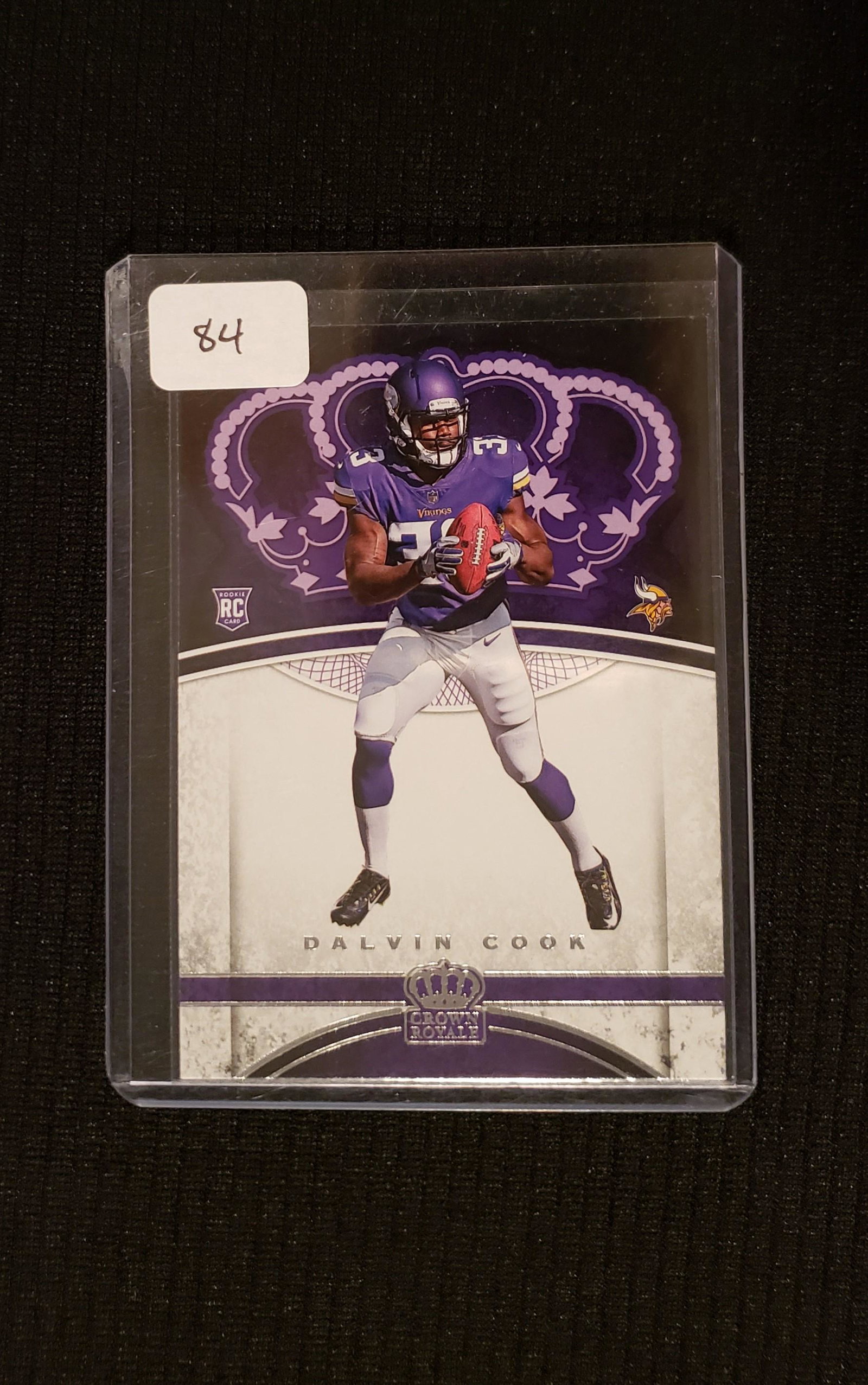 DALVIN COOK MINNESOTA VIKINGS ROOKIE CARD (1 of 1)