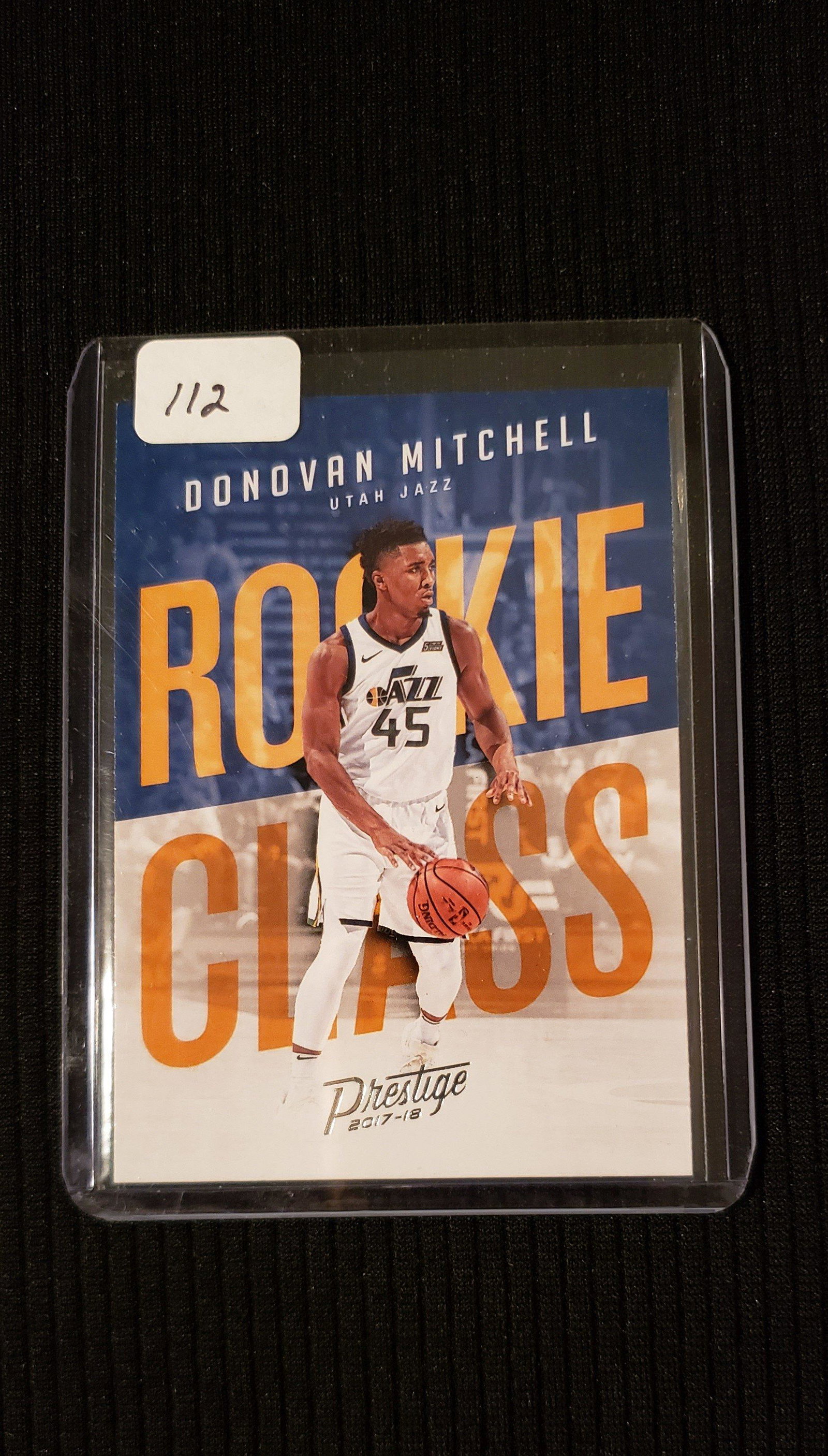 2017-18 PRESTIGE DONOVAN MITCHELL ROOKIE CARD (1 of 1)