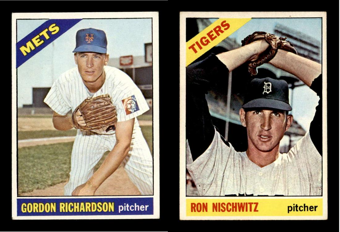 1966 Topps Baseball Cards (2) (1 of 1)