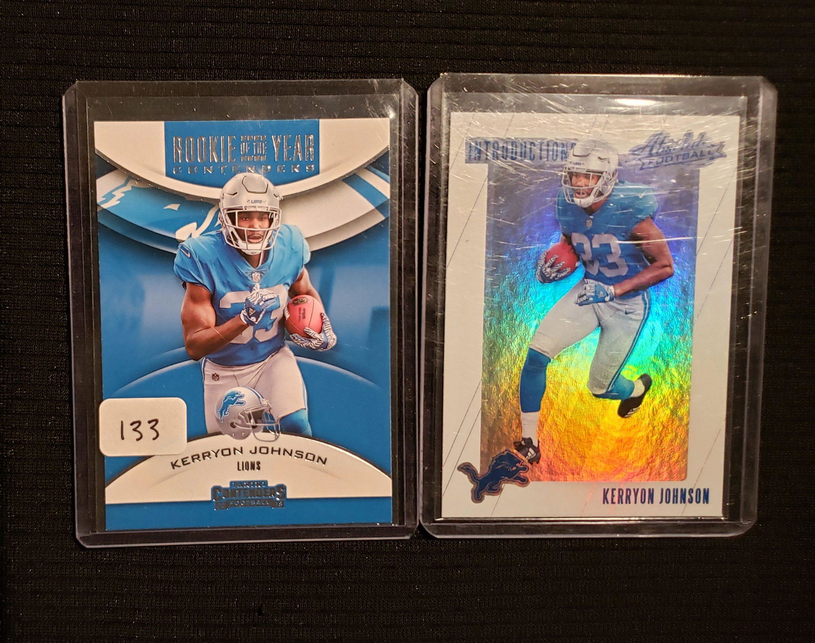 KERRYON JOHNSON DETROIT LIONS ROOKIE CARDS (1 of 1)