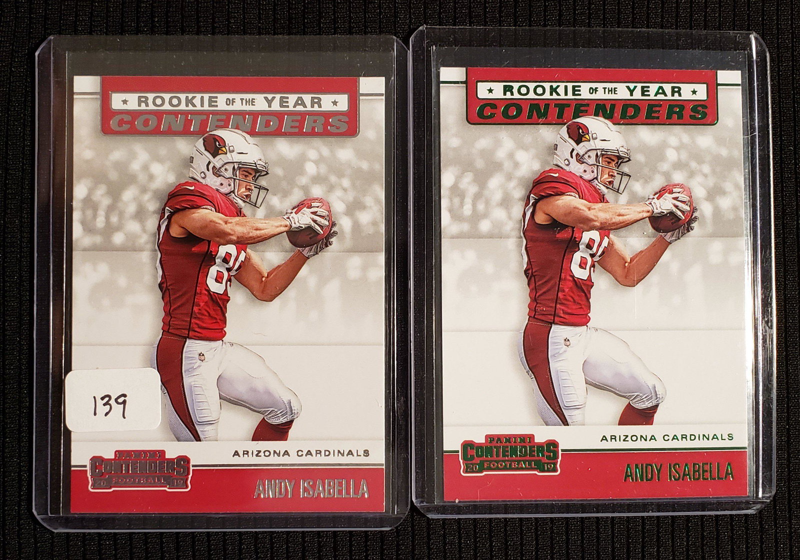 ANDY ISABELLA BASE ROOKIE WITH GREEN FOIL SP: ANDY ISABELLA BASE ROOKIE WITH GREEN FOIL SP