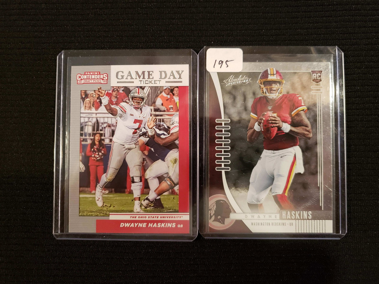 DWAYNE HASKINS WASHINGTON REDSKINS ROOKIE CARDS (1 of 1)