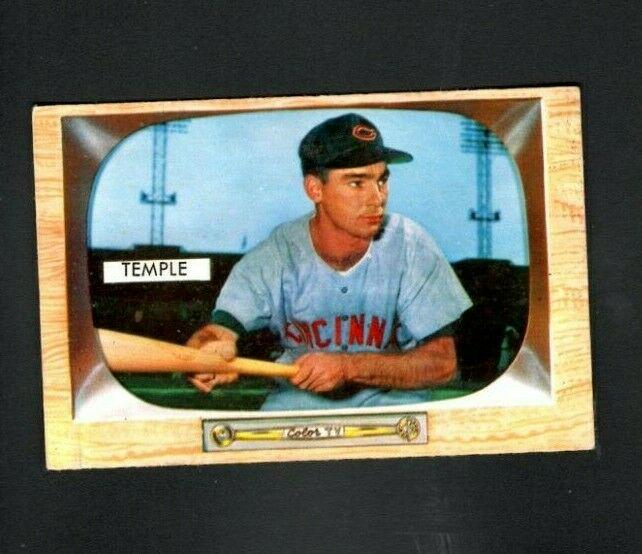 1955 Bowman #31 Johnny Temple (1 of 2)