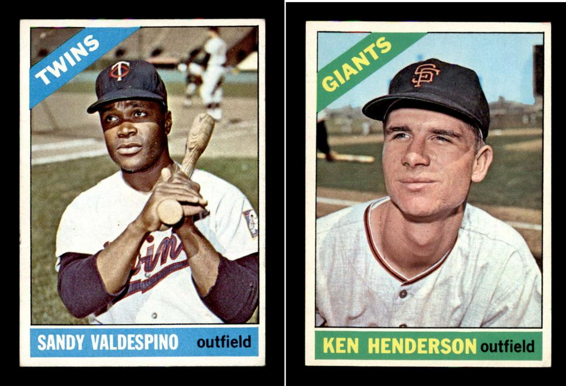 VINTAGE 1966 TOPPS BASEBALL CARDS (1 of 2)