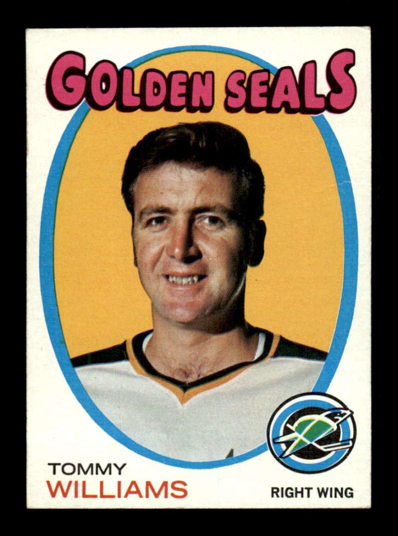VINTAGE 1971 Topps HOCKEY CARDS: 1971 Topps #31 Tom Williams VG/VGEX