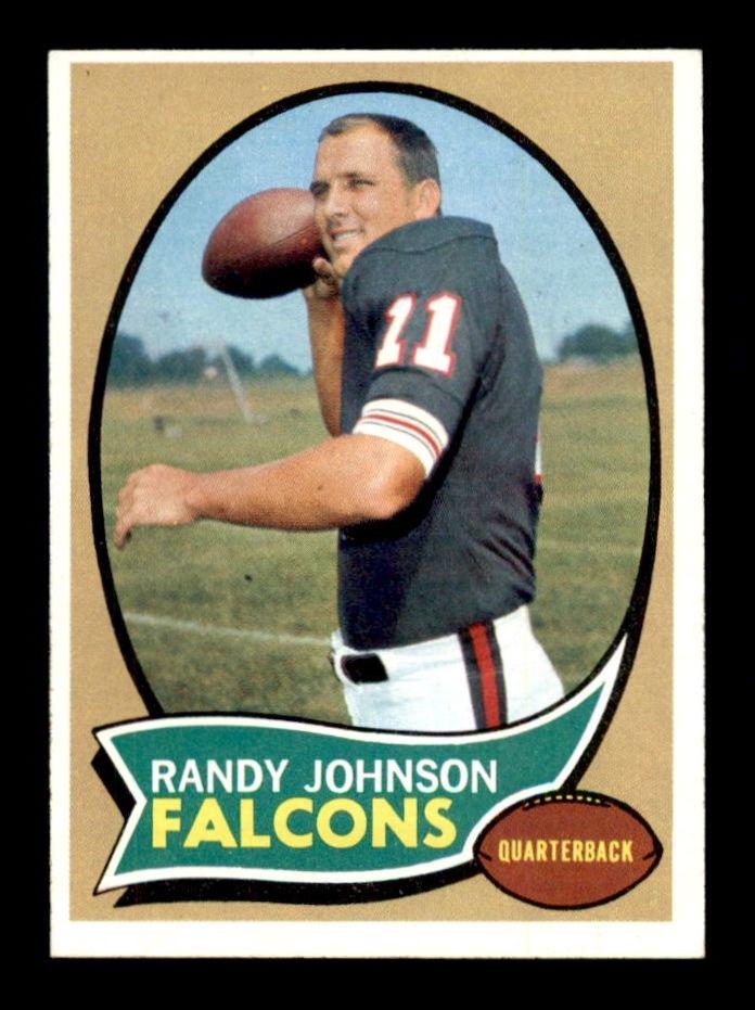 VINTAGE NFL FOOTBALL CARDS: 1970 Topps #126 Randy Johnson EXMT+
