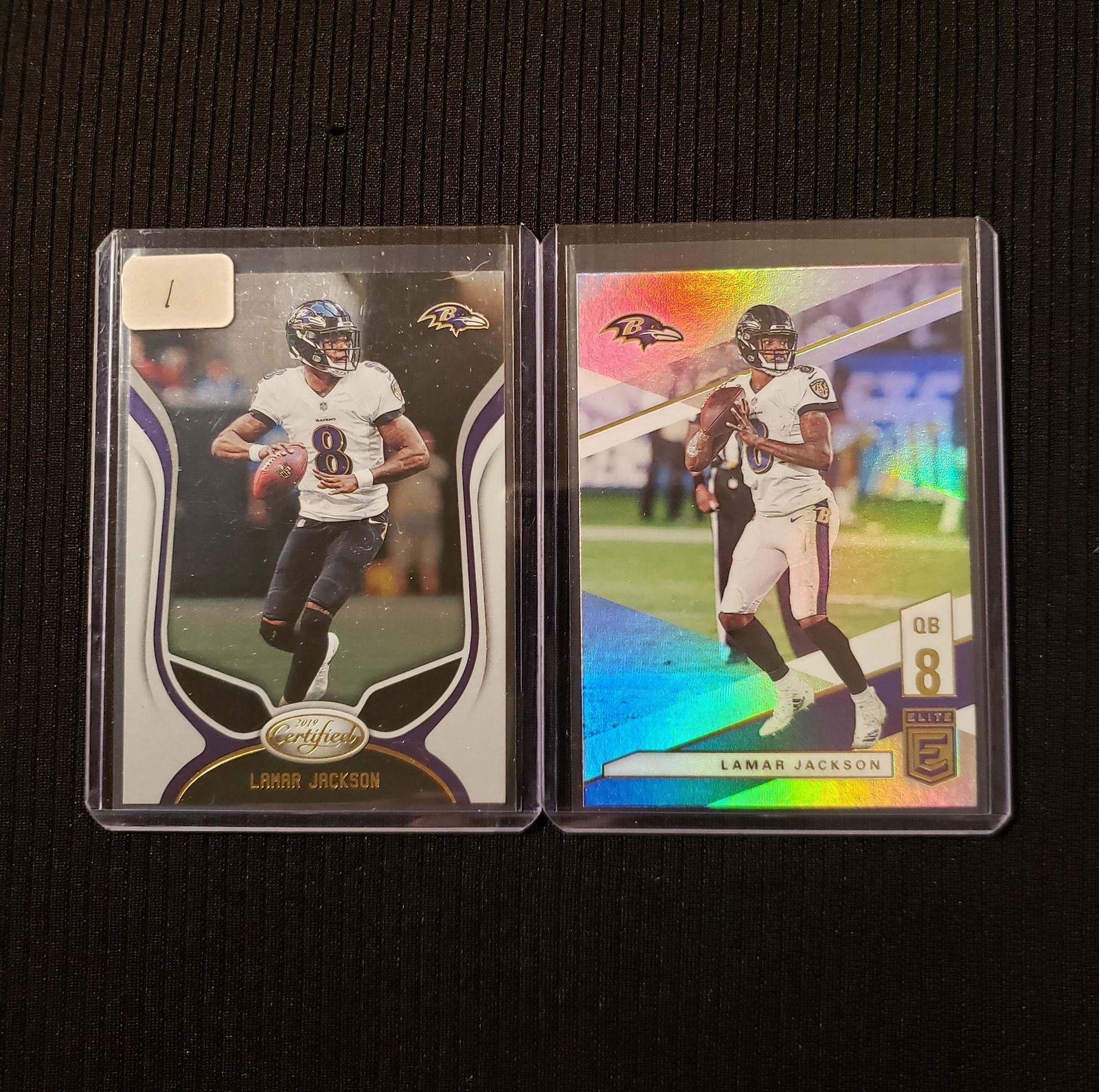 LOT OF 2 LAMAR JACKSON CARDS (1 of 1)