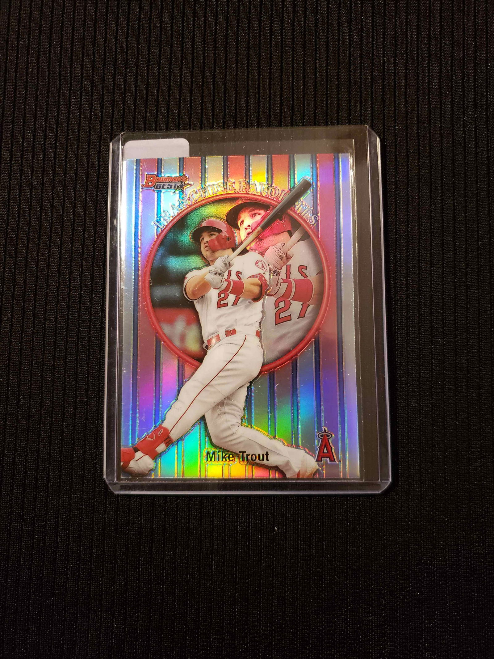 MIKE TROUT BOWMANS BEST INSERT CARD (1 of 2)