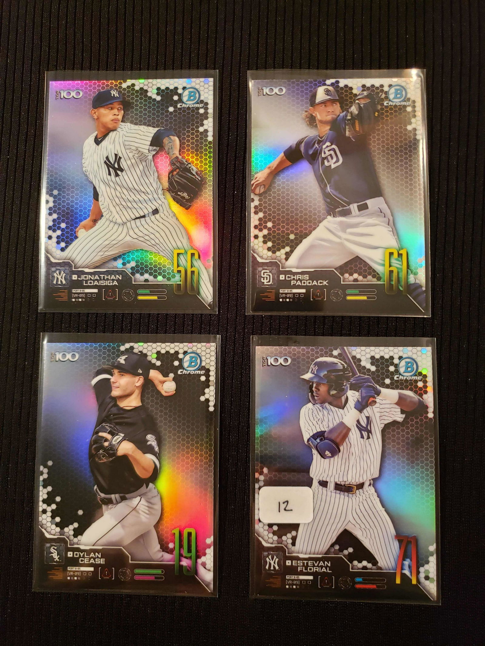 2019 BOWMAN CHROME ROOKIE INSERTS (1 of 1)