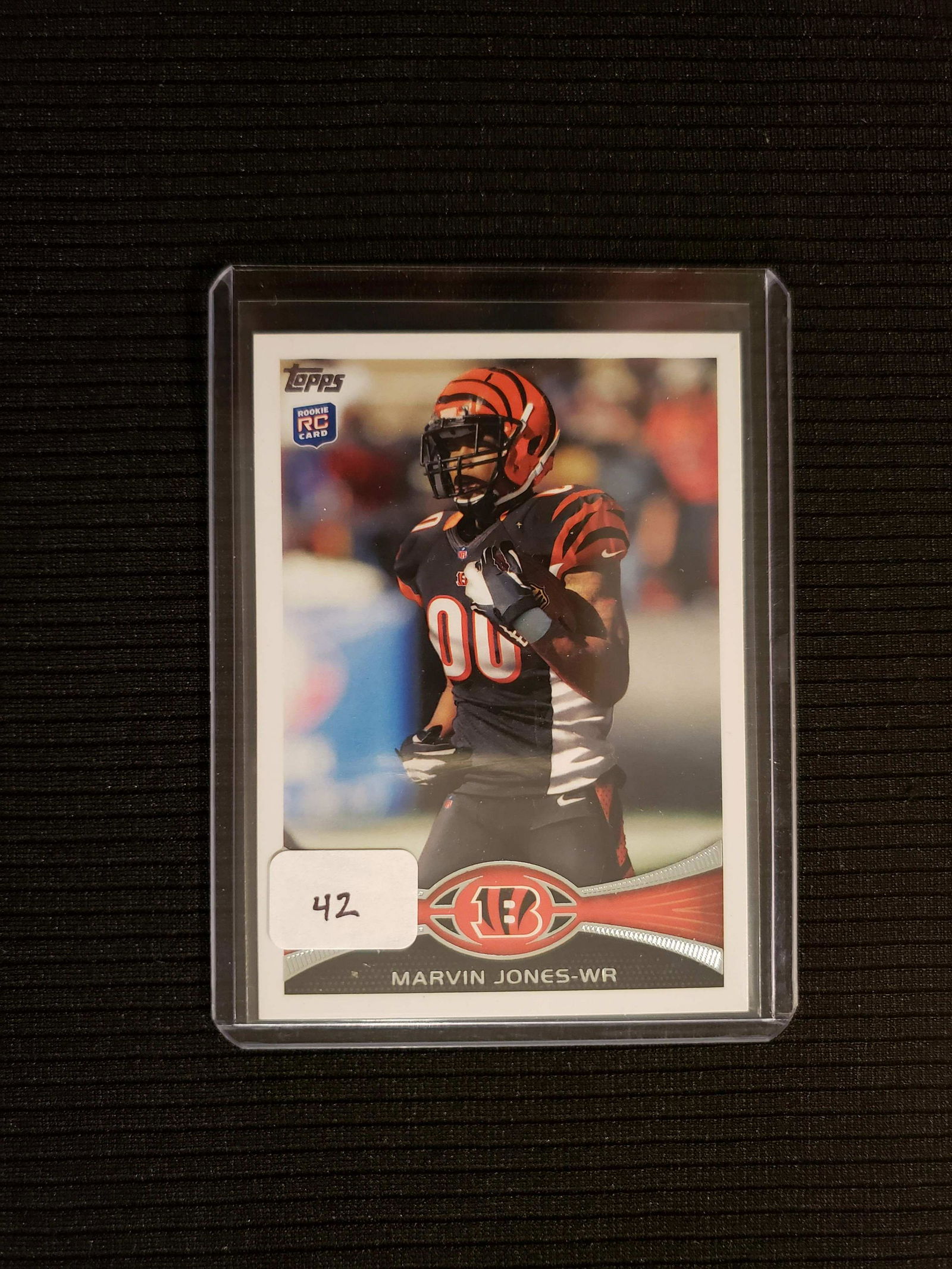 MARVIN JONES CINCINNATI BENGALS ROOKIE CARD (1 of 1)