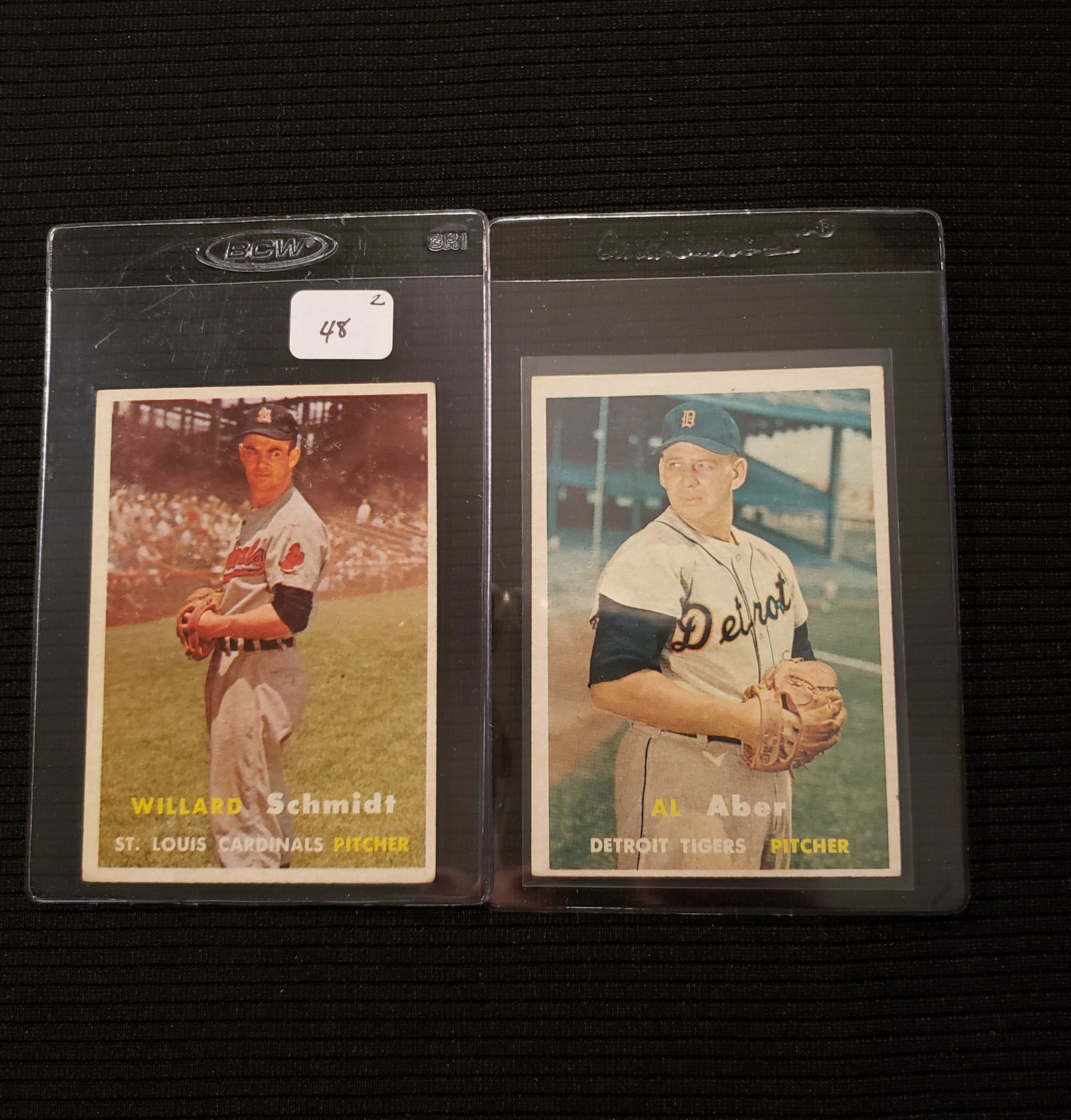 1957 TOPPS BASEBALL CARDS VGEX+ (1 of 1)