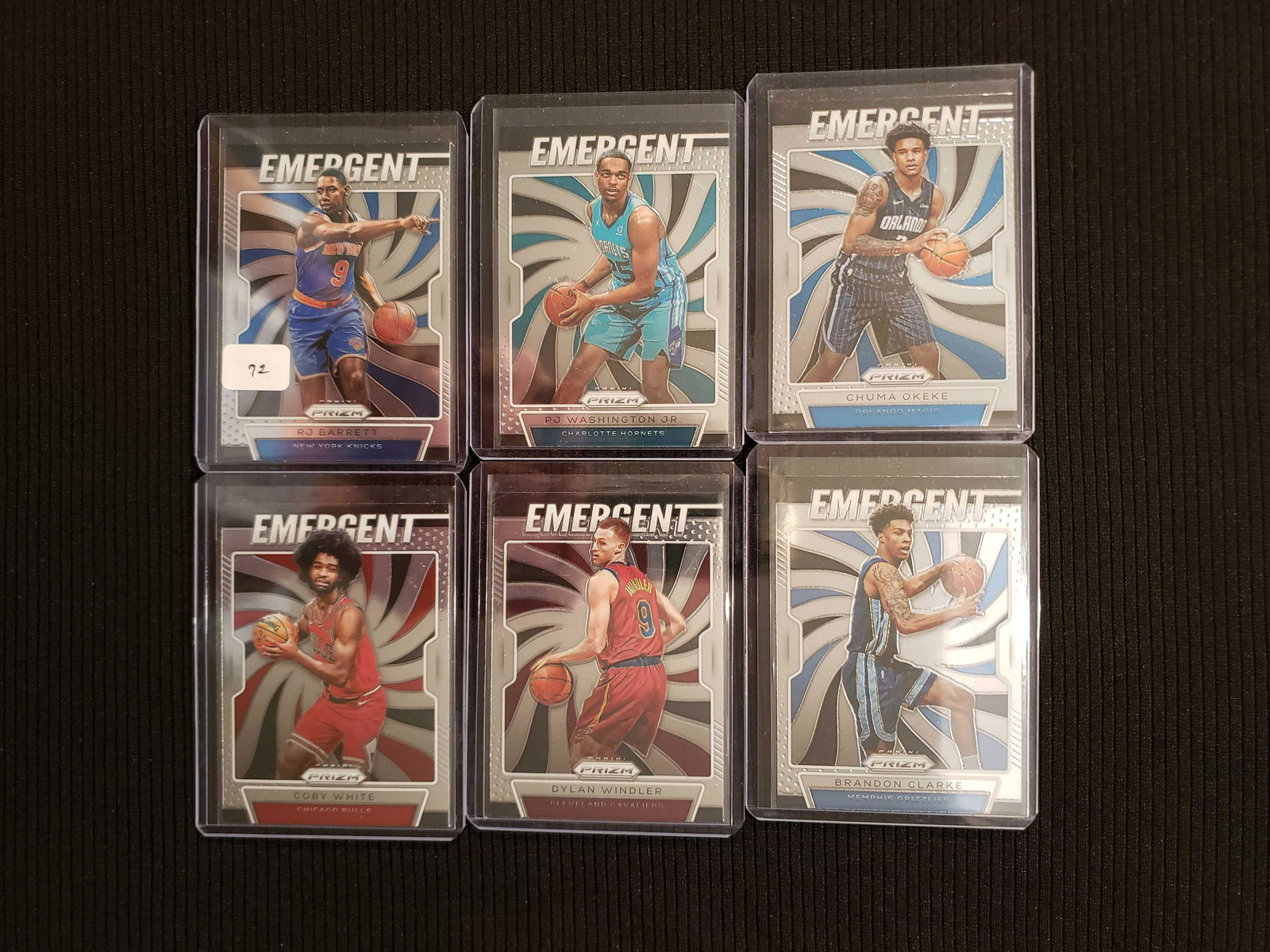 2019-2020 PANINI PRIZM EMERGENT ROOKIE INSERTS (1 of 1)