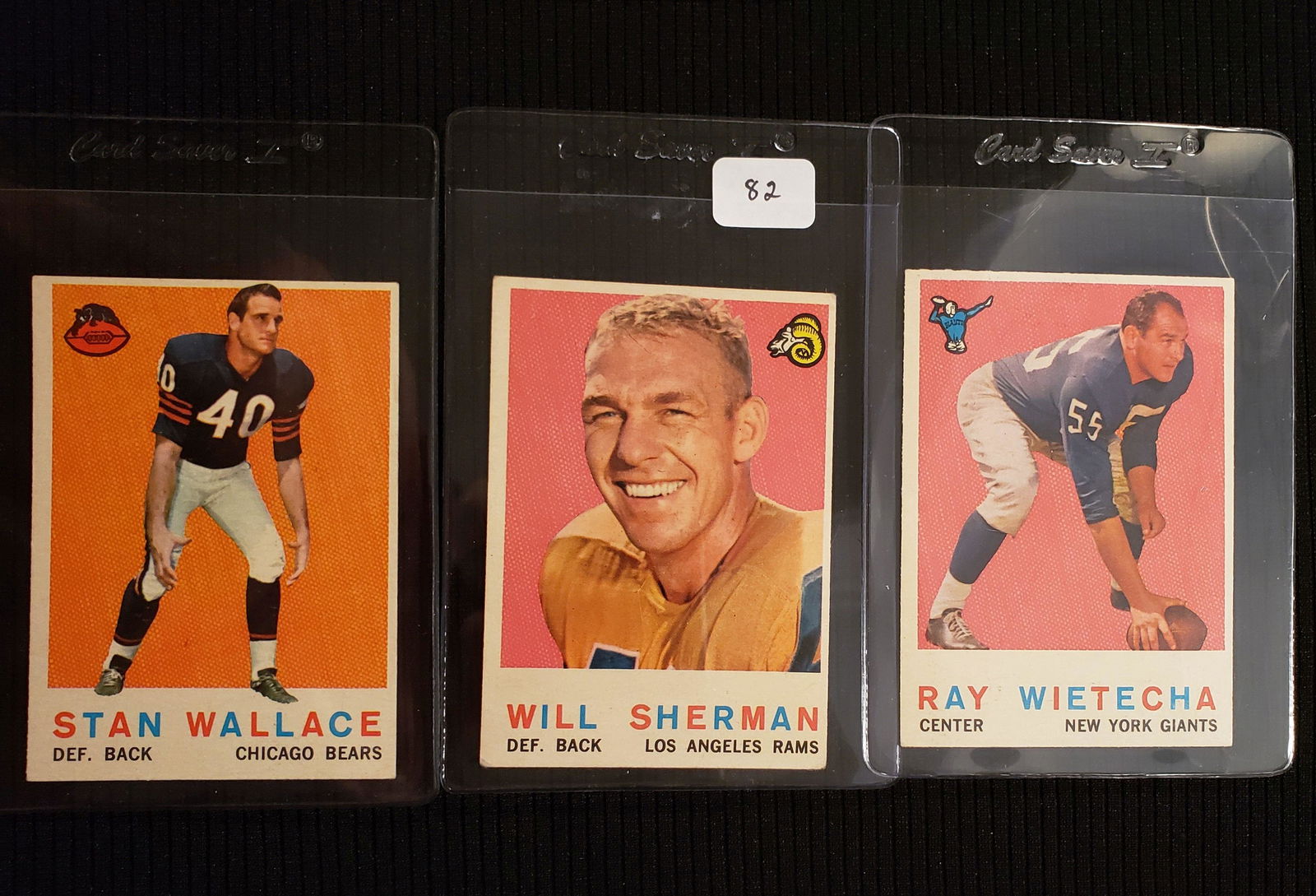 VINTAGE 1959 TOPPS FOOTBALL CARDS VGEX+ (1 of 1)