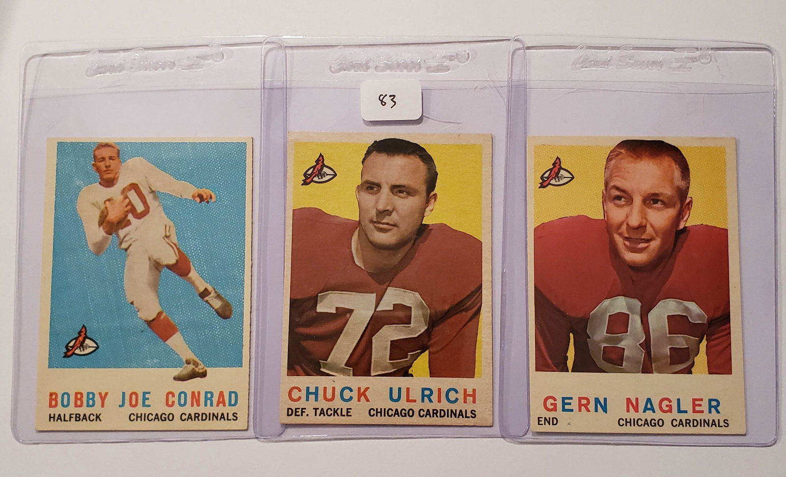 VINTAGE 1959 TOPPS FOOTBALL CARDS VGEX+ (1 of 1)