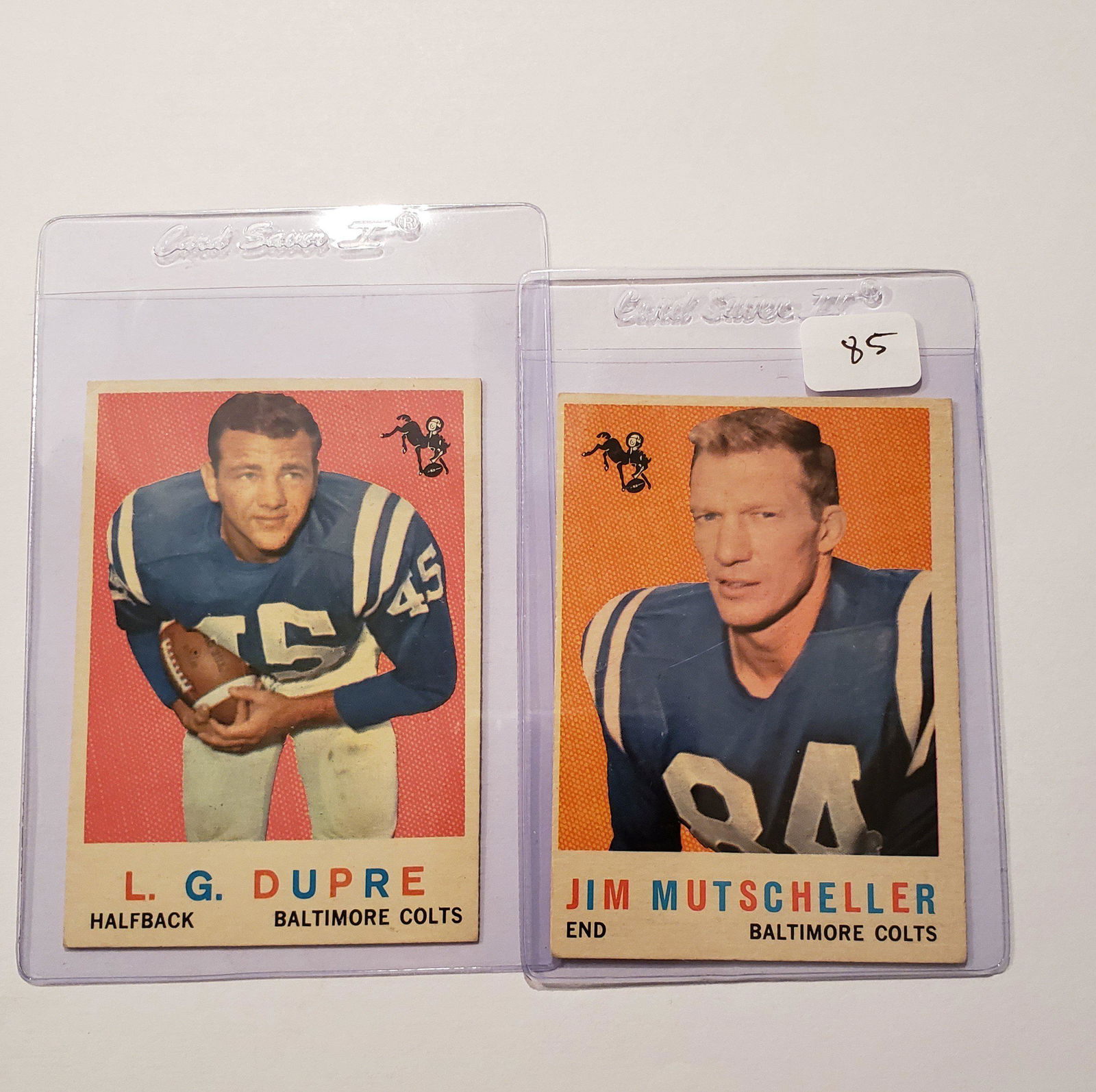 VINTAGE 1959 TOPPS FOOTBALL CARDS VGEX+ (1 of 1)