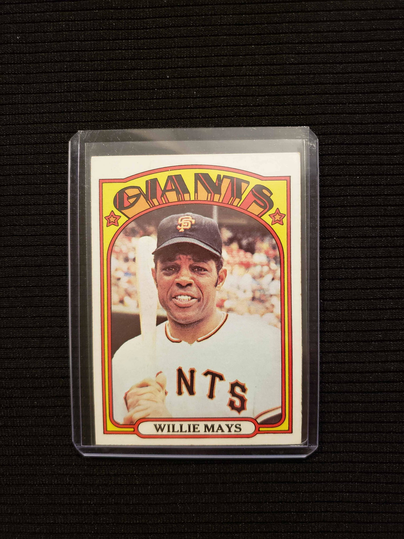 1972 TOPPS WILLIE MAYS #49 NRMT NICELY CENTERED: CENTERED RAZOR SHARP CORNERS FLAWLESS '72 WILLIE MAYS THE SAY HEY KID