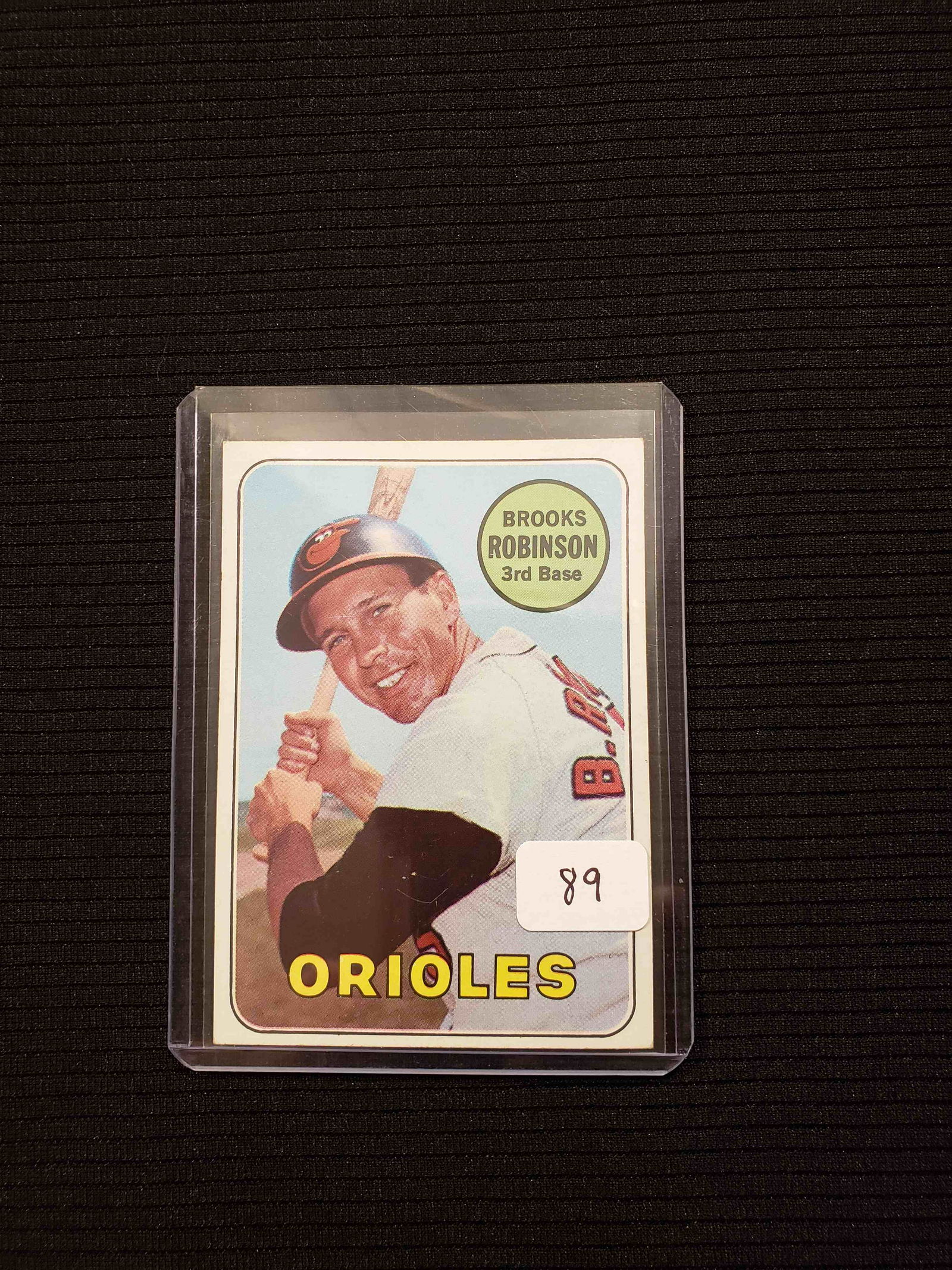 1969 TOPPS BASEBALL BROOKS ROBINSON BALT. ORIOLES (1 of 2)