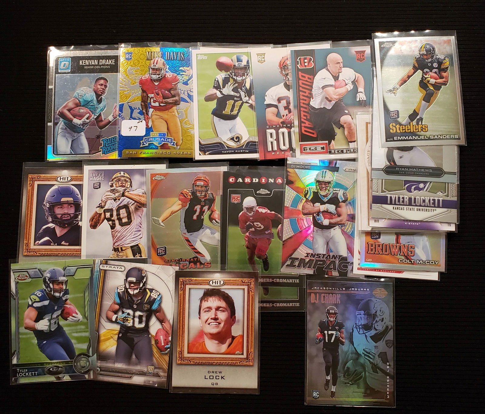 ROOKIE FOOTBALL CARDS (1 of 1)